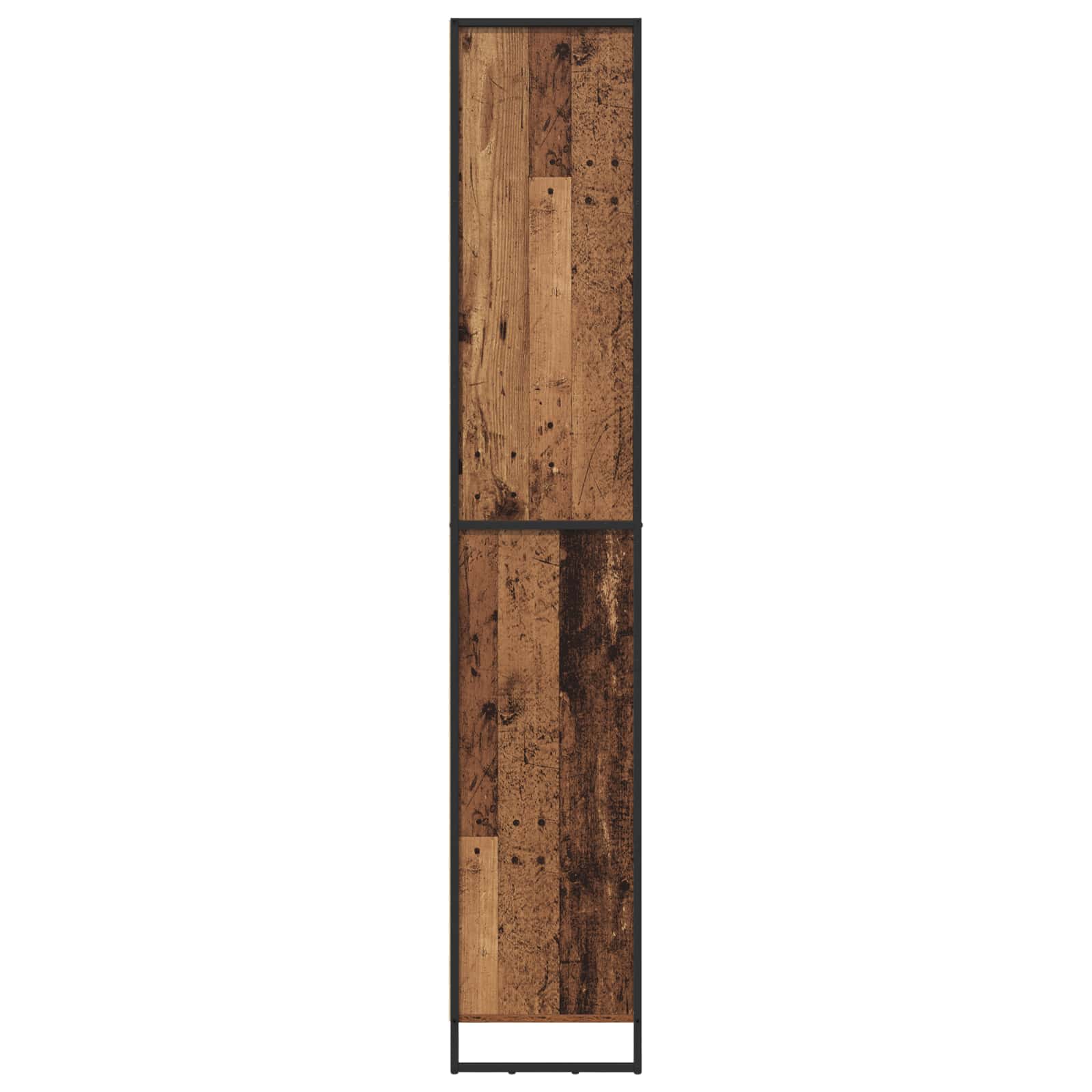 Hoge Kasten Oud Hout 79 x 36 x 200 cm Bewerkt hout is nu te koop bij PeponiXL, paradijselijk wonen!