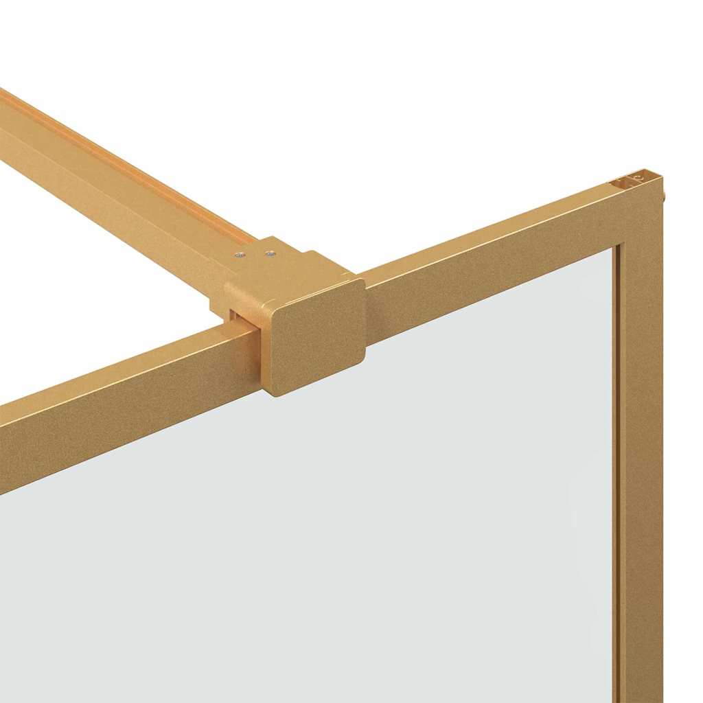 Inloop Douche Wand Goud 115 x 195 cm gehard glas is nu te koop bij PeponiXL, paradijselijk wonen!