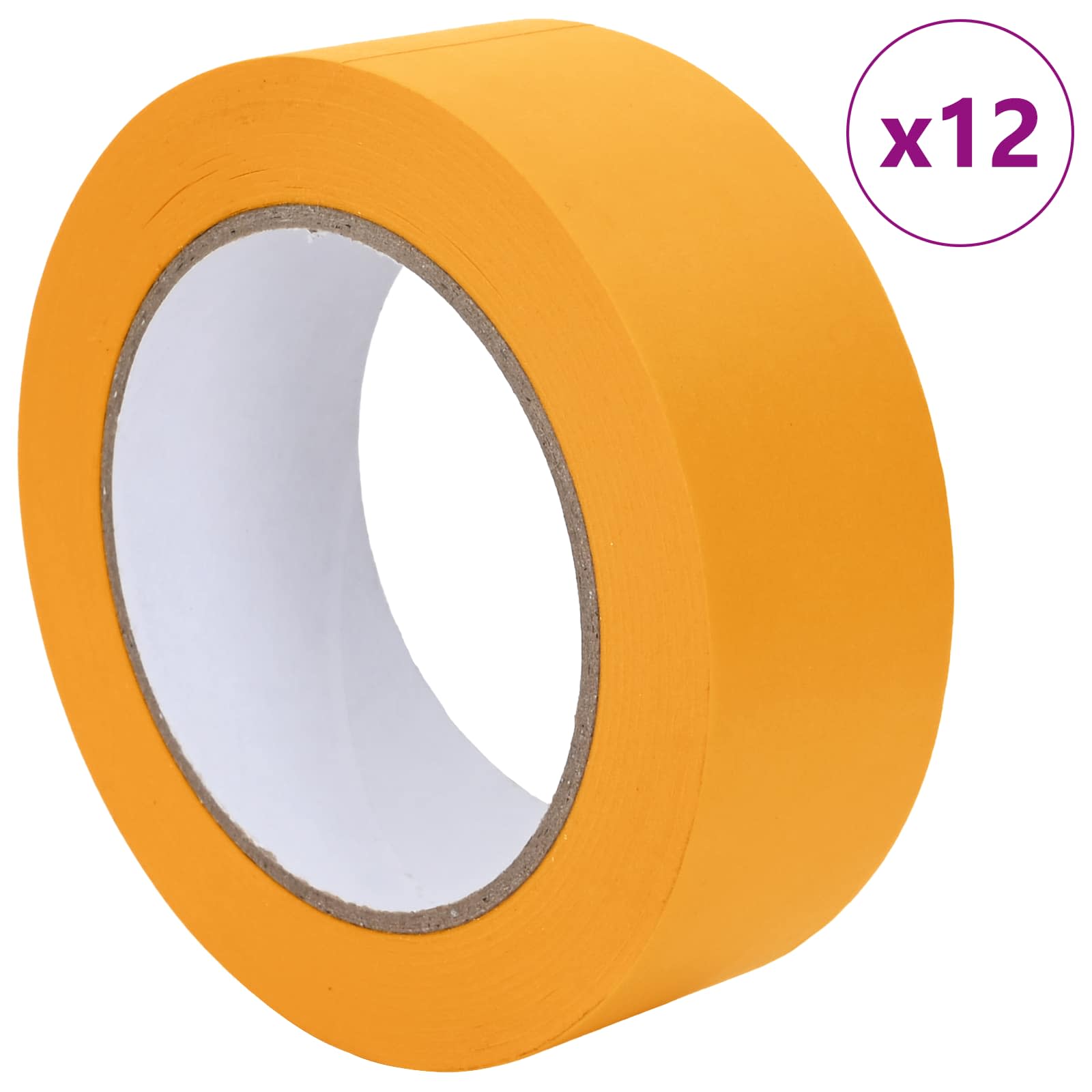 Verf Maskertapes 12 pcs Geel 38mm x 50m Papier is nu te koop bij PeponiXL, paradijselijk wonen!
