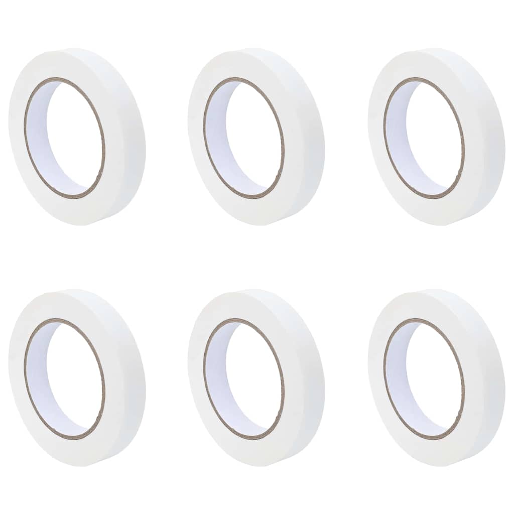 Verf Maskertapes 6 pcs Wit 19mm x 50m Papier is nu te koop bij PeponiXL, paradijselijk wonen!