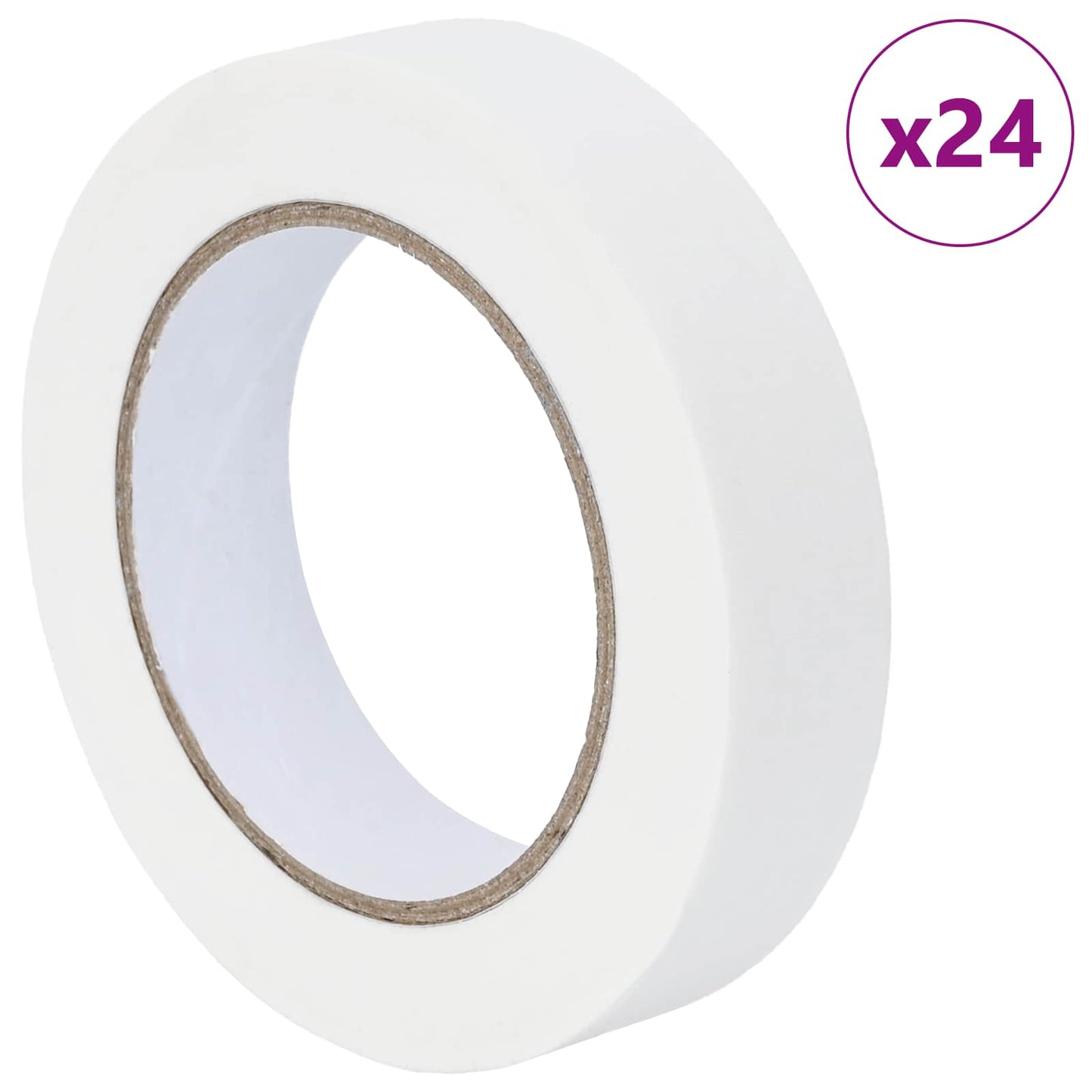 Verf Maskertapes 24 pcs Wit 25mm x 50m Papier is nu te koop bij PeponiXL, paradijselijk wonen!