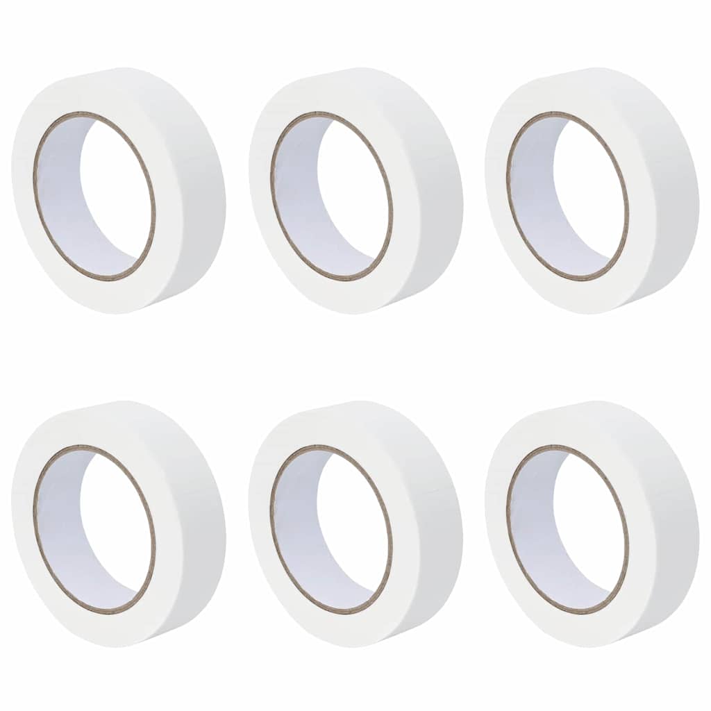 Verf Maskertapes 6 pcs Wit 30mm x 50m Papier is nu te koop bij PeponiXL, paradijselijk wonen!