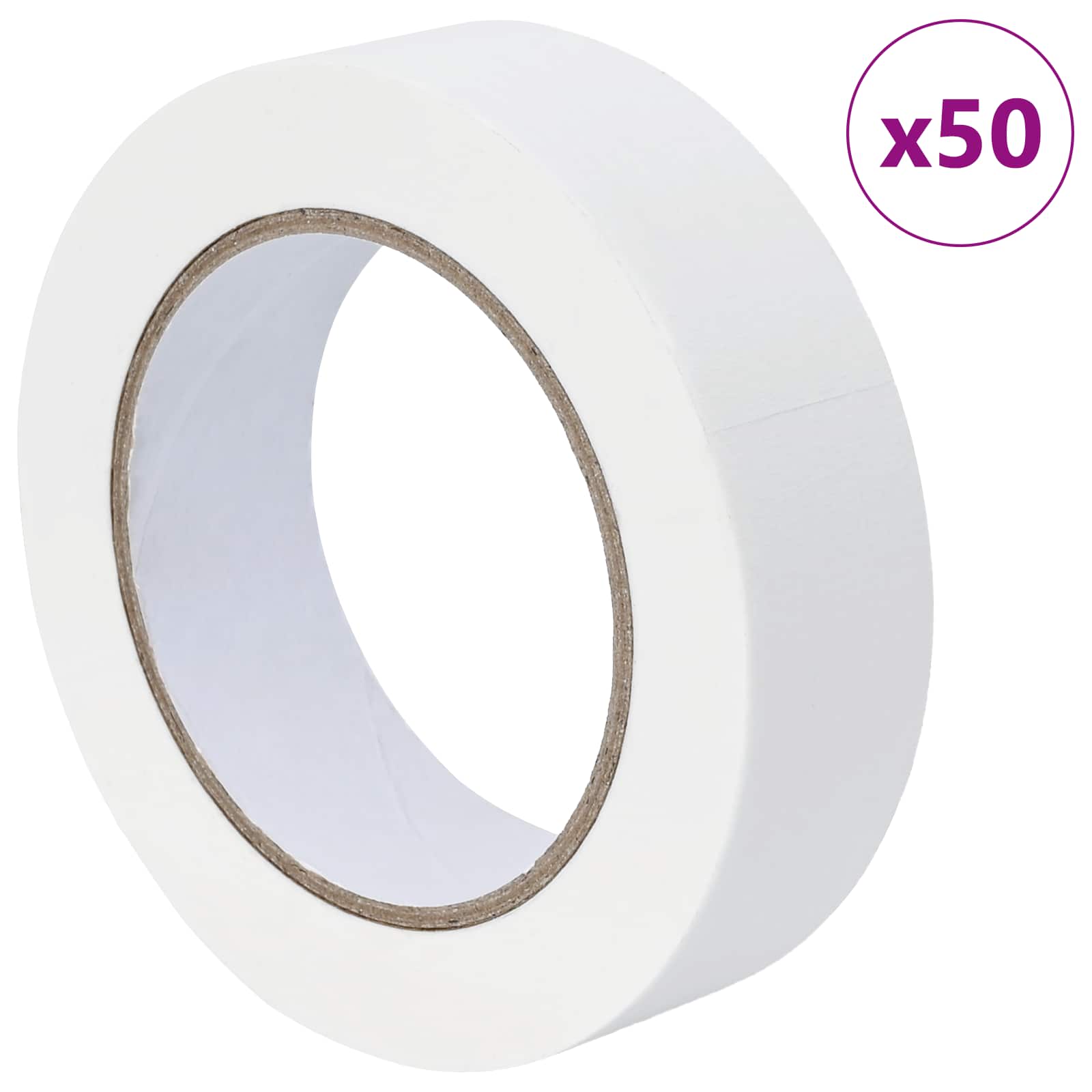 Verf Maskertapes 50 pcs Wit 30mm x 50m Papier is nu te koop bij PeponiXL, paradijselijk wonen!