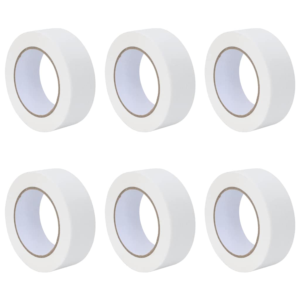 Verf Maskertapes 6 pcs Wit 38mm x 50m Papier is nu te koop bij PeponiXL, paradijselijk wonen!