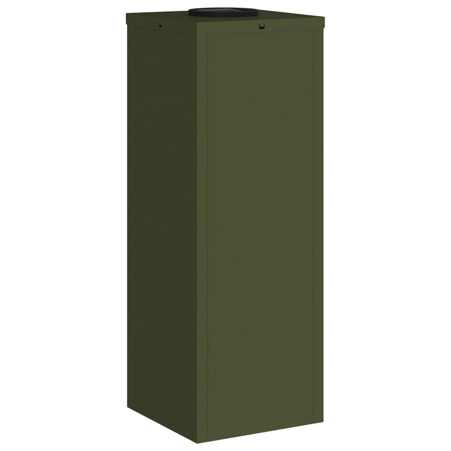 Zonne LED Padverlichting 2 pcs Olijf Groen Koudgewalst staal is nu te koop bij PeponiXL, paradijselijk wonen!