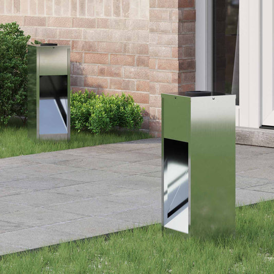 Zonne LED Padverlichting 2 pcs Gegalvaniseerd Gegalvaniseerd is nu te koop bij PeponiXL, paradijselijk wonen!