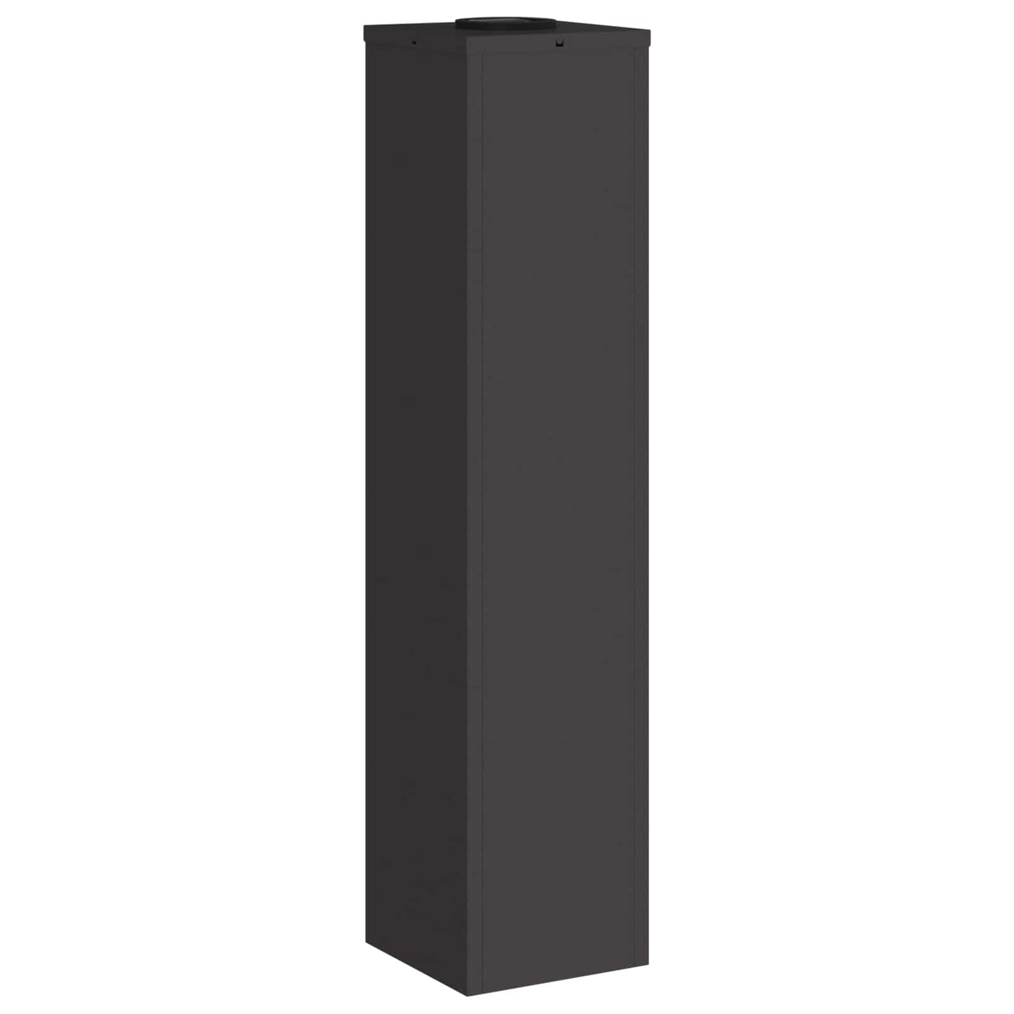 Zonne LED Padverlichting 2 pcs Zwart Koudgewalst staal is nu te koop bij PeponiXL, paradijselijk wonen!