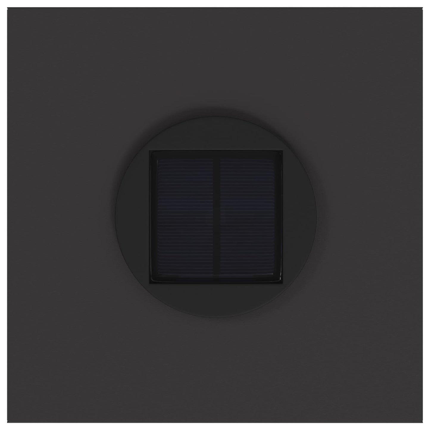 Zonne LED Padverlichting 2 pcs Zwart Koudgewalst staal is nu te koop bij PeponiXL, paradijselijk wonen!