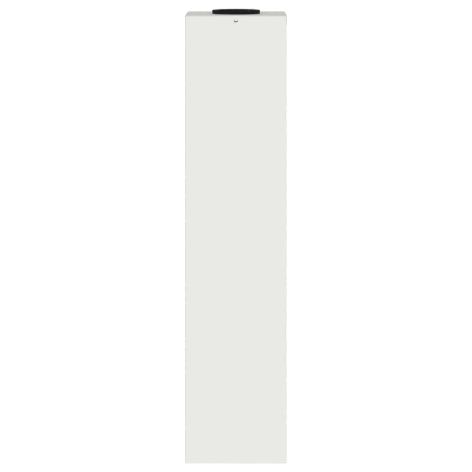 Zonne LED Padverlichting 2 pcs Wit Koudgewalst staal is nu te koop bij PeponiXL, paradijselijk wonen!
