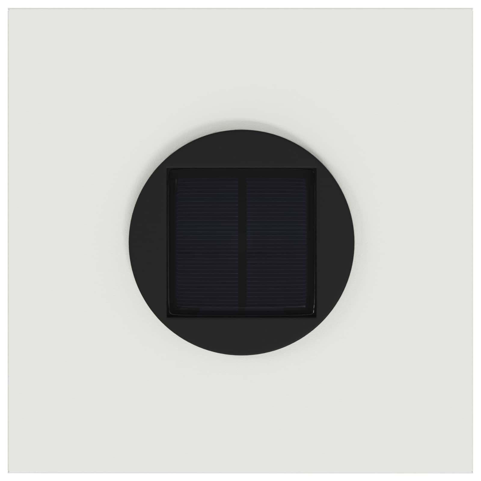 Zonne LED Padverlichting 2 pcs Wit Koudgewalst staal is nu te koop bij PeponiXL, paradijselijk wonen!