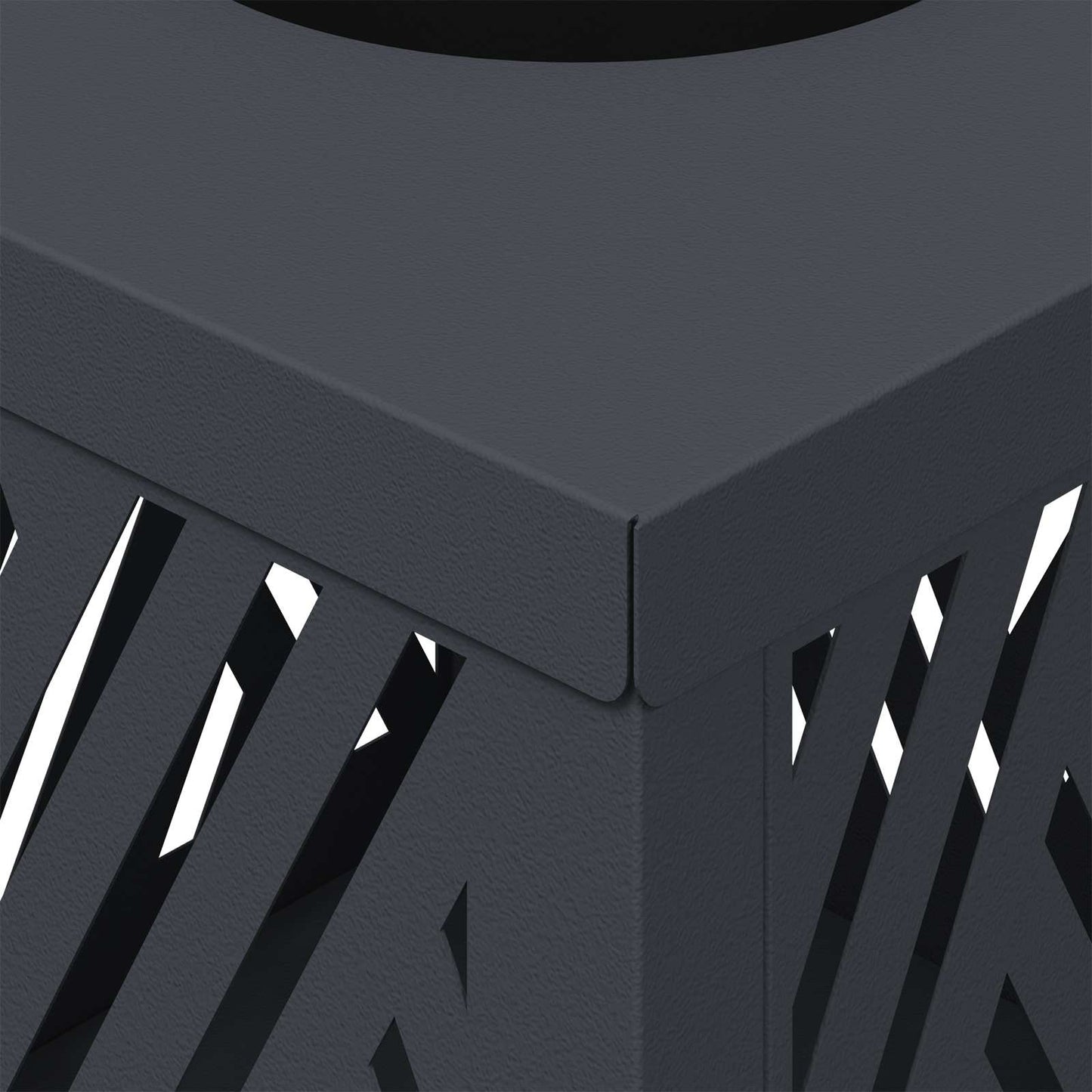 Solar LED Pad Licht Visgraat 2 pcs Antraciet Koudgewalst staal is nu te koop bij PeponiXL, paradijselijk wonen!