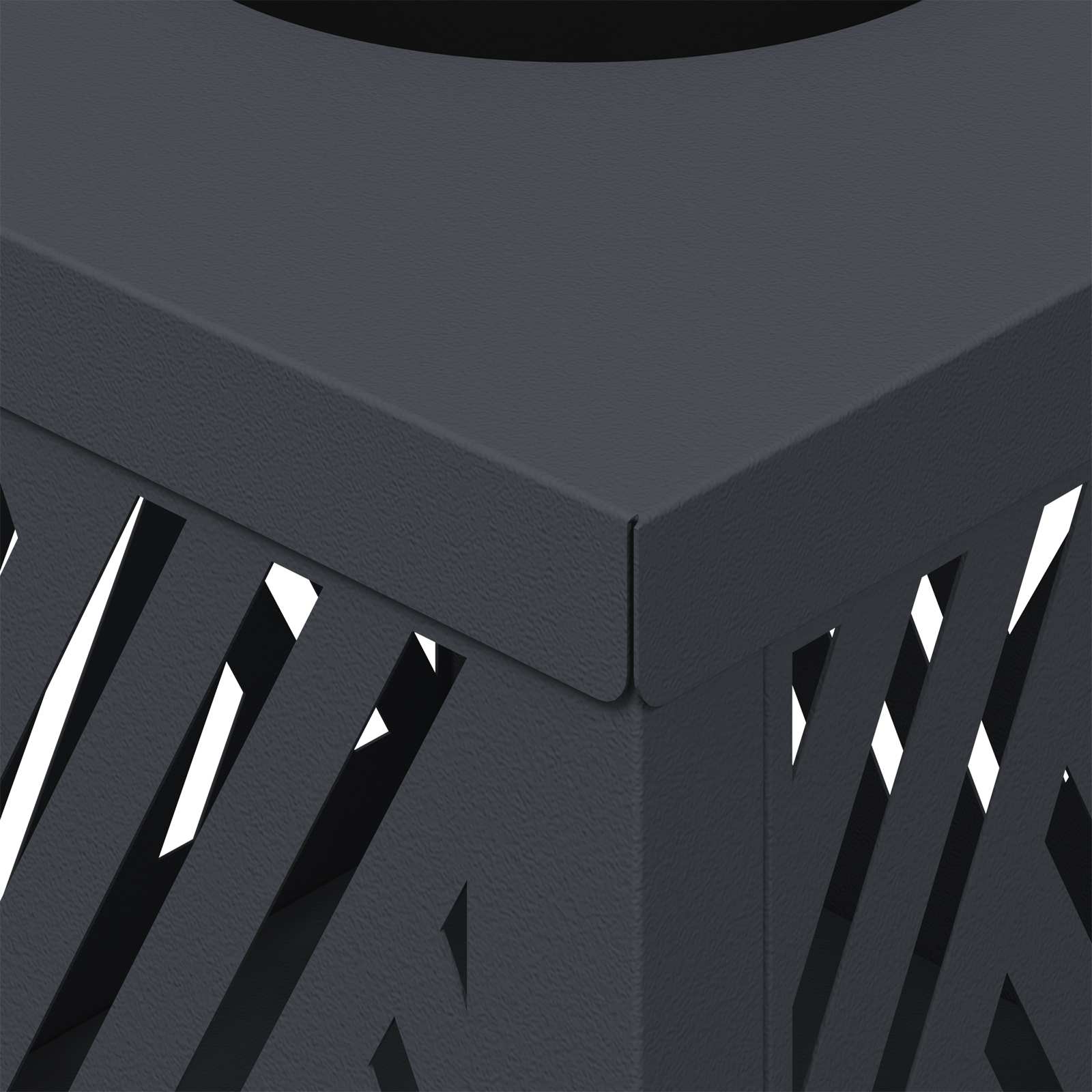 Solar LED Pad Licht Visgraat 2 pcs Antraciet Koudgewalst staal is nu te koop bij PeponiXL, paradijselijk wonen!