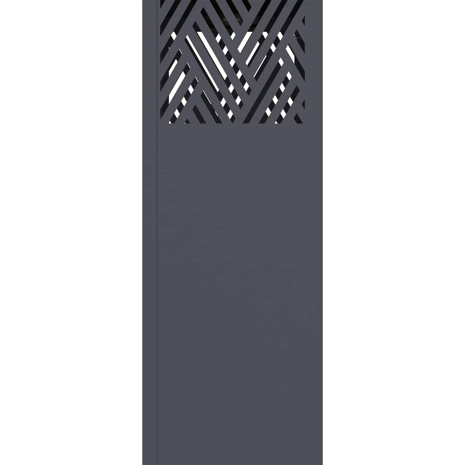 Solar LED Pad Licht Visgraat 2 pcs Antraciet Koudgewalst staal is nu te koop bij PeponiXL, paradijselijk wonen!