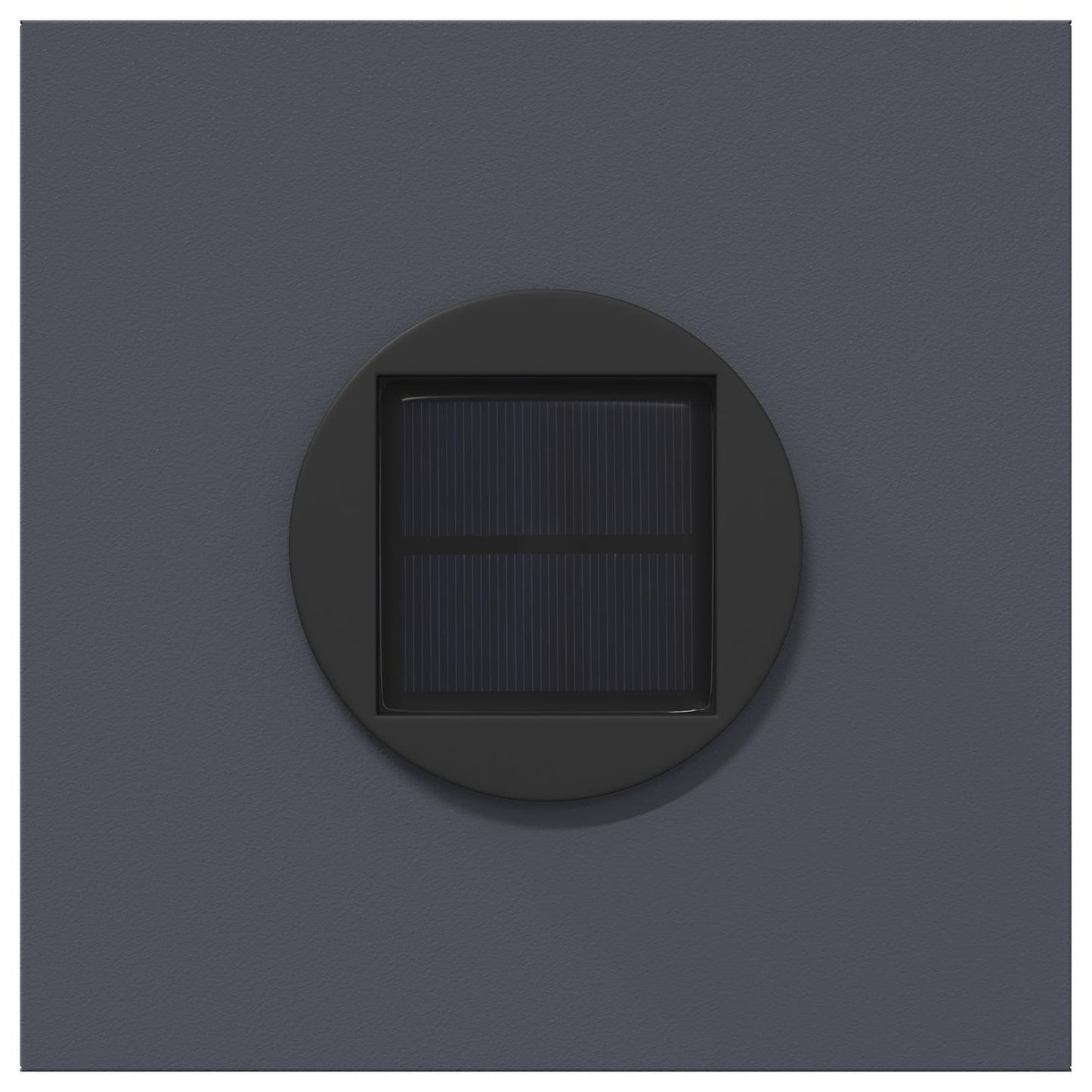 Solar LED Pad Licht Visgraat 2 pcs Antraciet Koudgewalst staal is nu te koop bij PeponiXL, paradijselijk wonen!