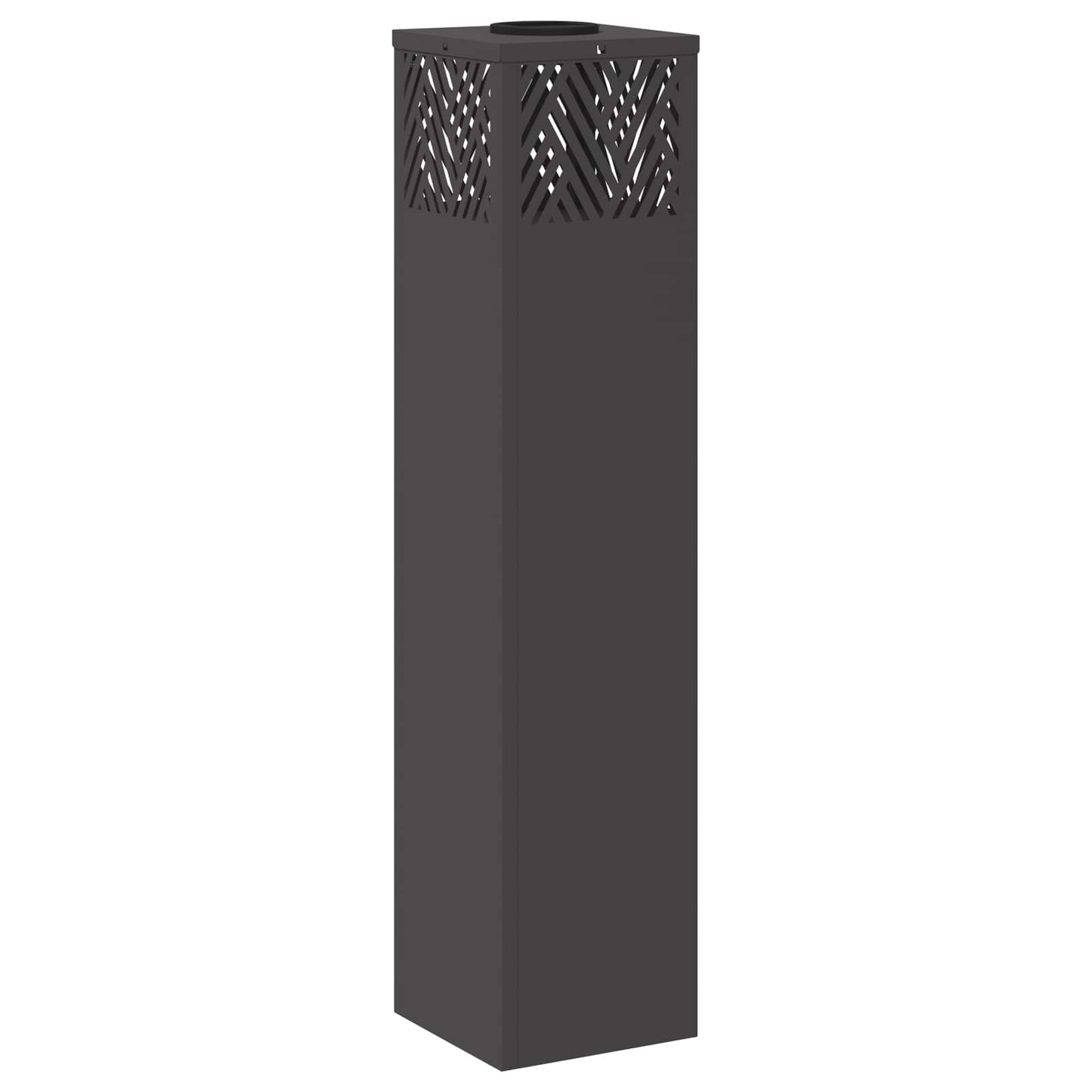 Solar LED Pad Licht Visgraat 2 pcs Zwart Koudgewalst staal is nu te koop bij PeponiXL, paradijselijk wonen!