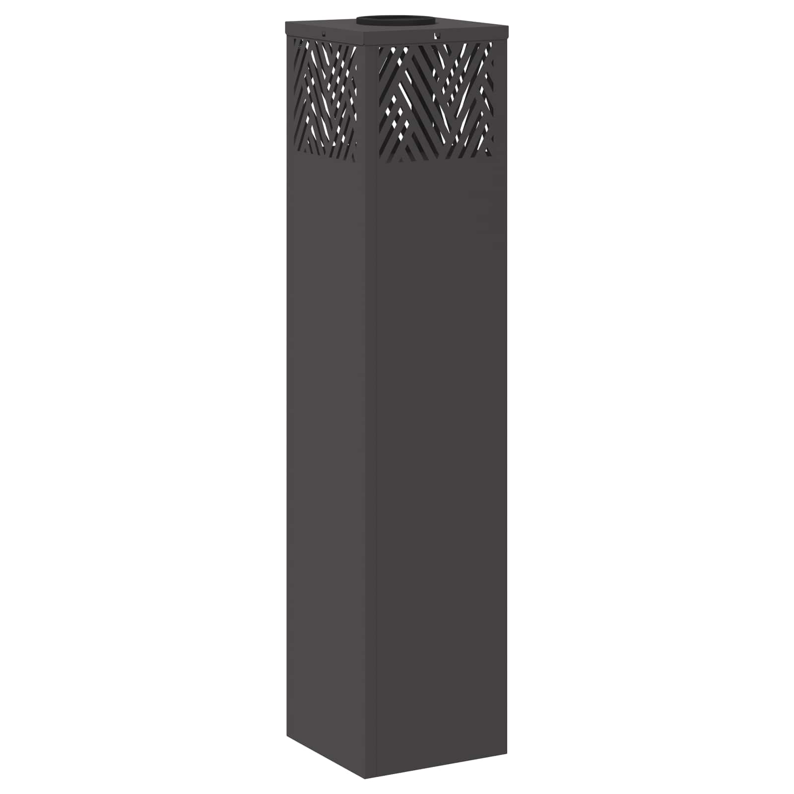 Solar LED Pad Licht Visgraat 2 pcs Zwart Koudgewalst staal is nu te koop bij PeponiXL, paradijselijk wonen!