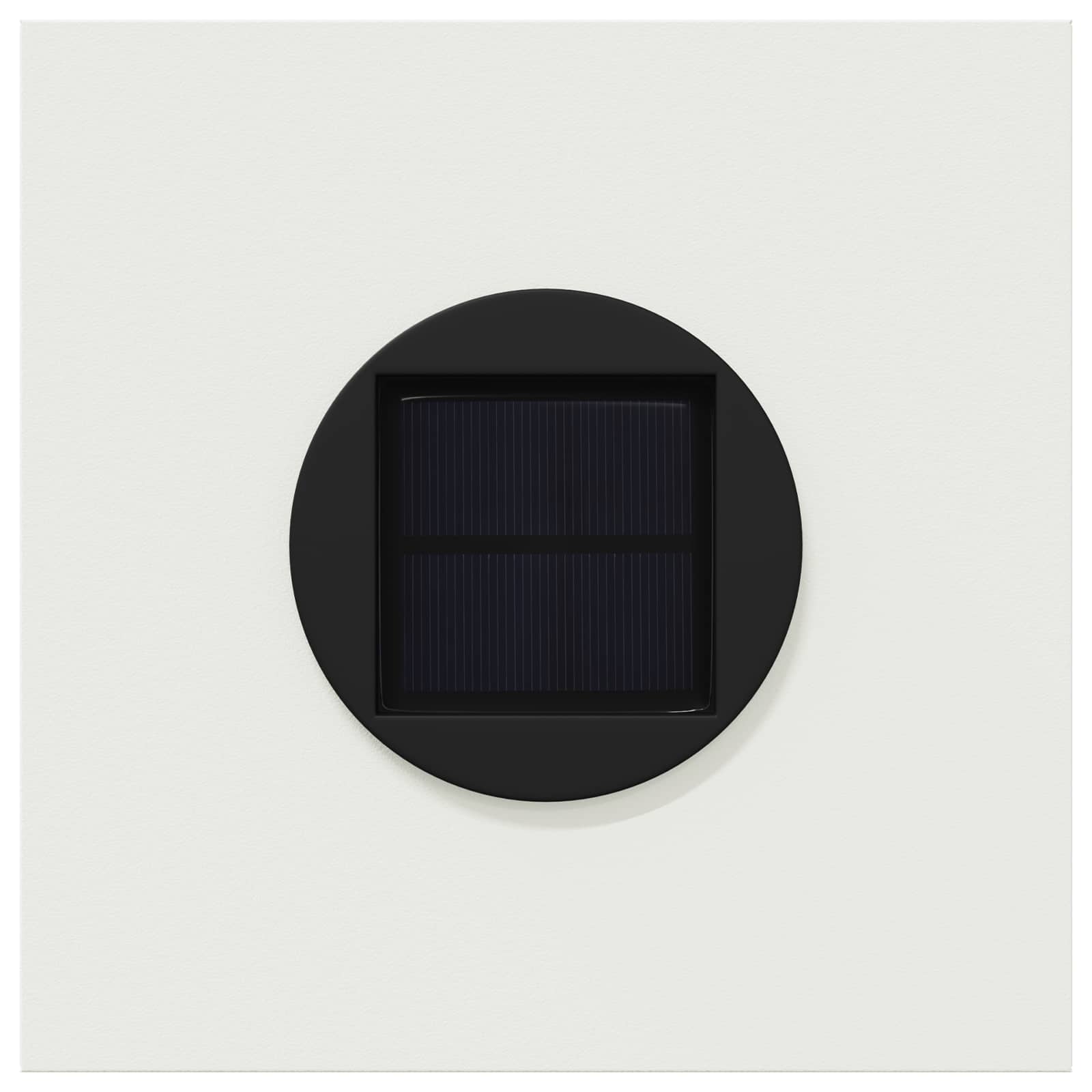 Solar LED Pad Licht Visgraat 2 pcs Wit Koudgewalst staal is nu te koop bij PeponiXL, paradijselijk wonen!