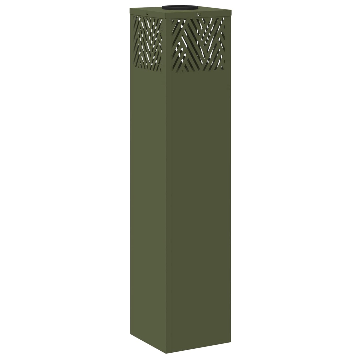 Solar LED Pad Licht 2 pcs Olijf Groen Koudgewalst staal is nu te koop bij PeponiXL, paradijselijk wonen!