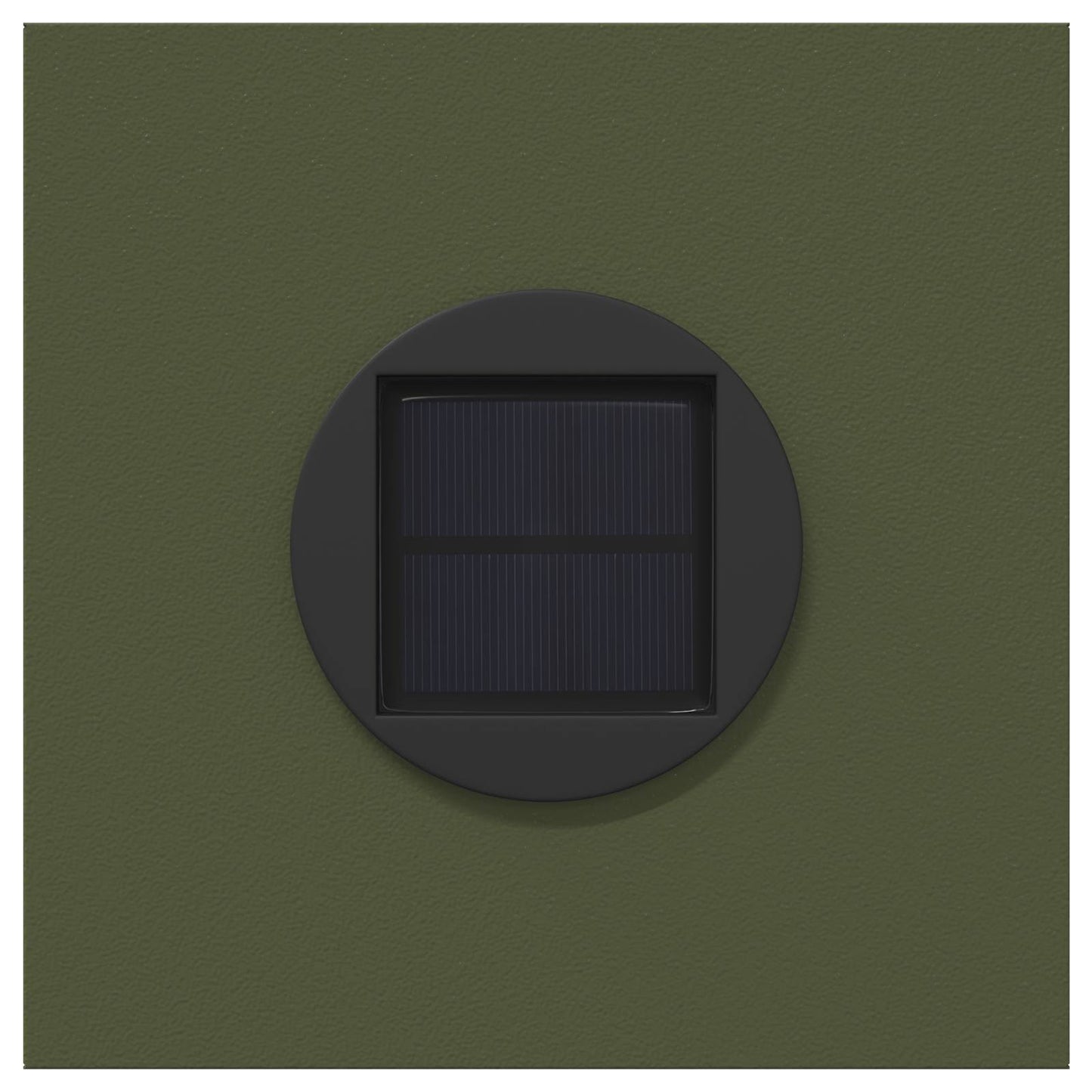 Solar LED Pad Licht 2 pcs Olijf Groen Koudgewalst staal is nu te koop bij PeponiXL, paradijselijk wonen!