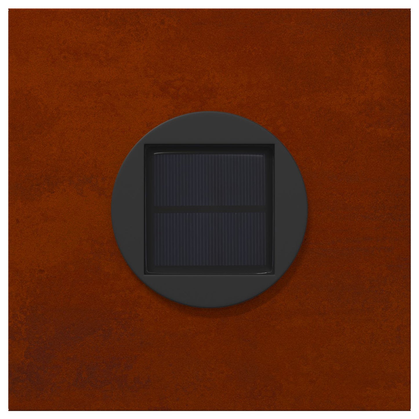 Solar LED Pad Licht 2 pcs Brons Cortenstaal is nu te koop bij PeponiXL, paradijselijk wonen!