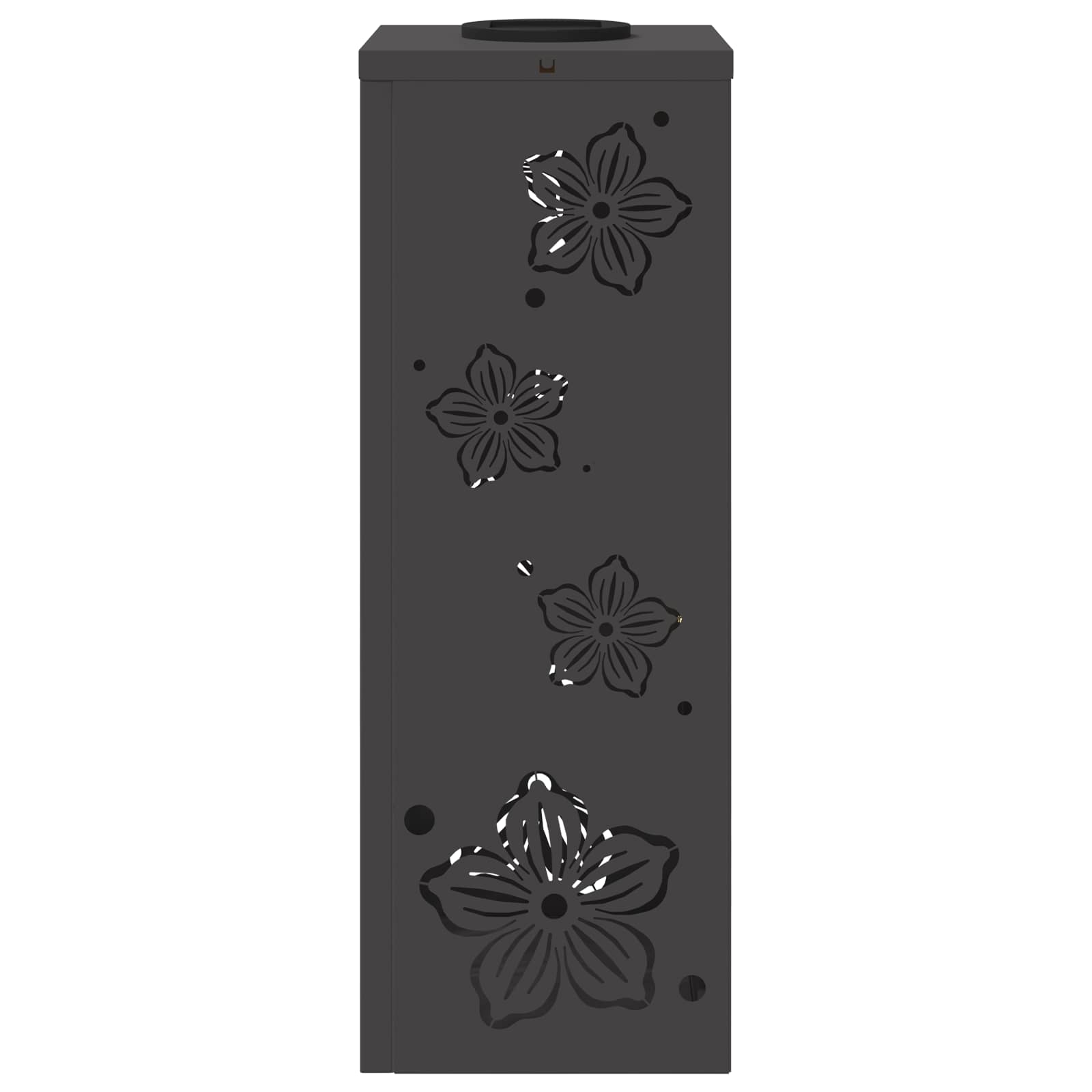 Solar LED Pad Licht 2 pcs Zwart Koudgewalst staal is nu te koop bij PeponiXL, paradijselijk wonen!