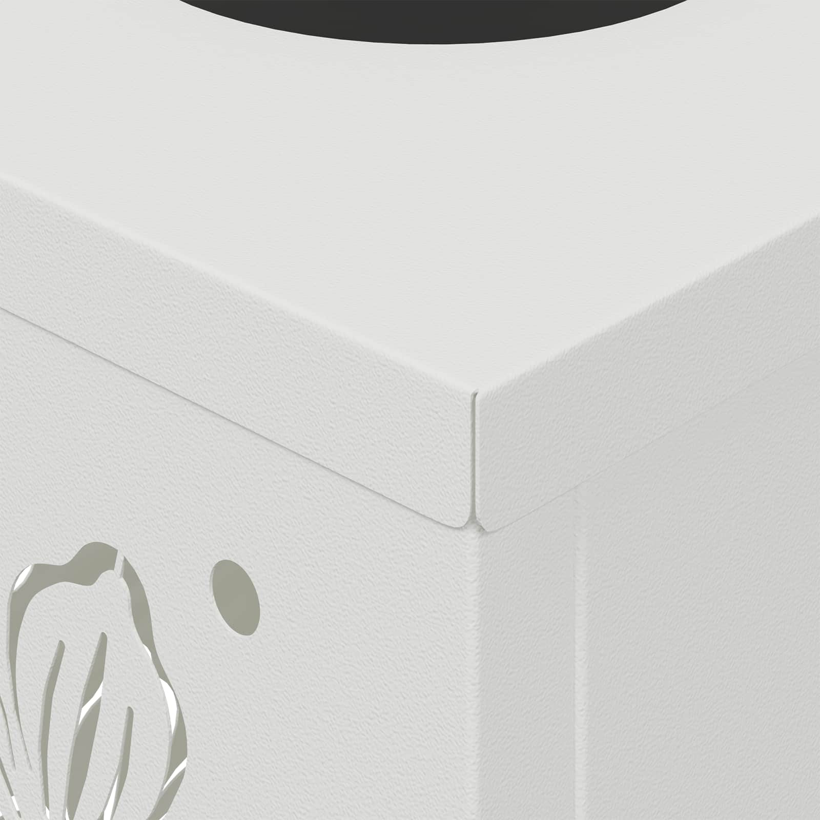 Solar LED Pad Licht 2 pcs Wit Koudgewalst staal is nu te koop bij PeponiXL, paradijselijk wonen!