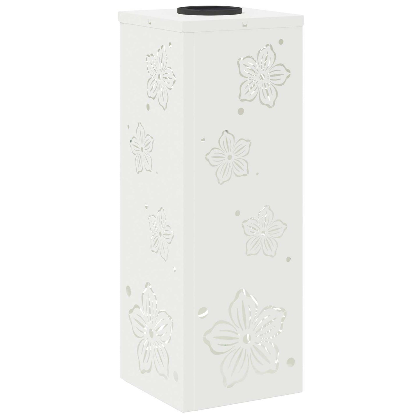 Solar LED Pad Licht 2 pcs Wit Koudgewalst staal is nu te koop bij PeponiXL, paradijselijk wonen!