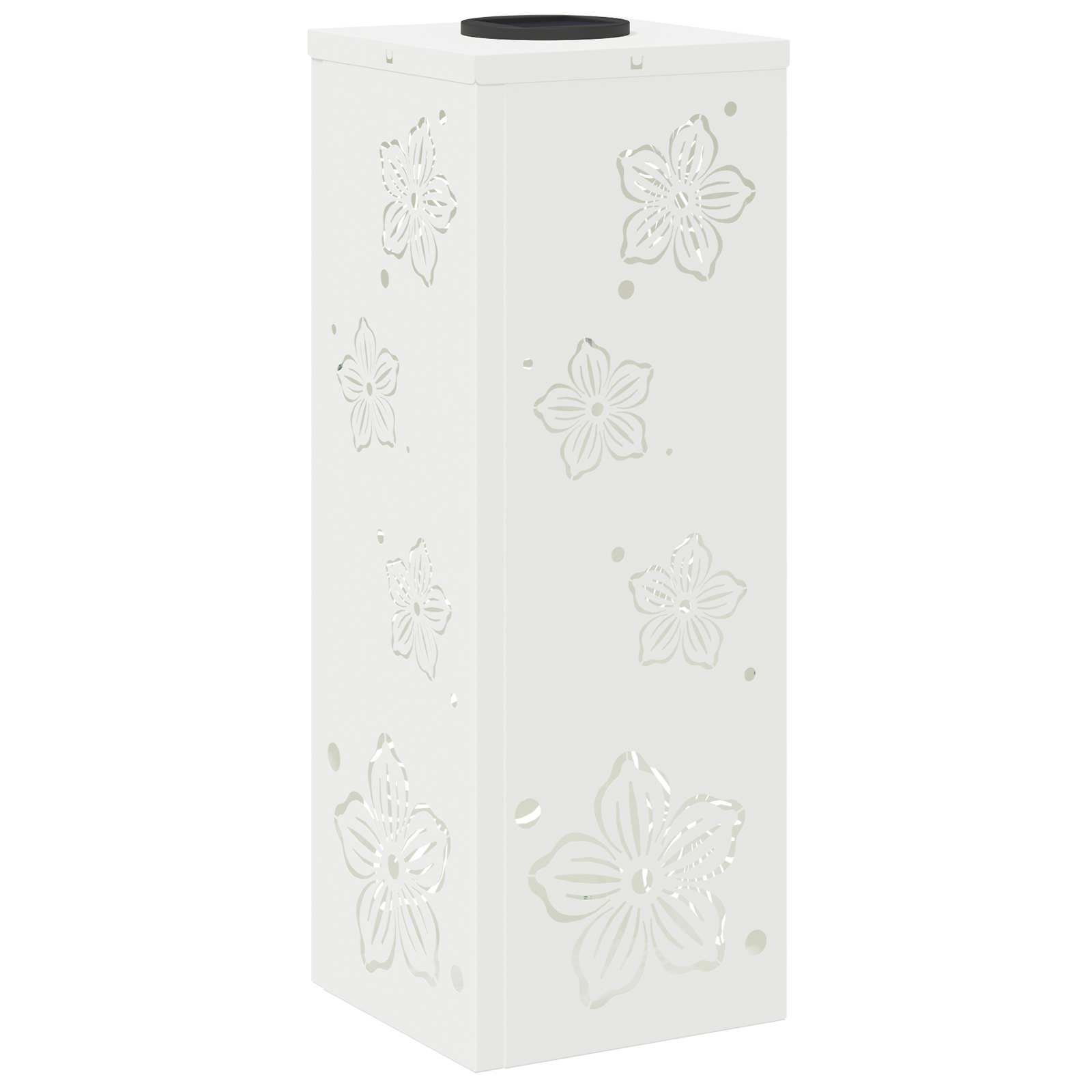 Solar LED Pad Licht 2 pcs Wit Koudgewalst staal is nu te koop bij PeponiXL, paradijselijk wonen!