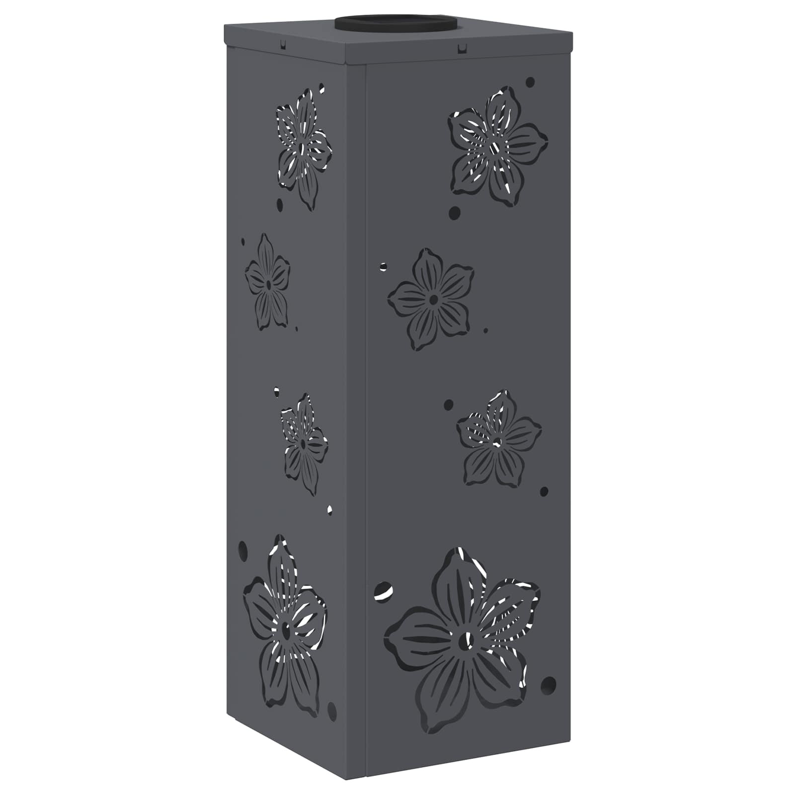 Solar LED Pad Licht 2 pcs Antraciet Koudgewalst staal is nu te koop bij PeponiXL, paradijselijk wonen!