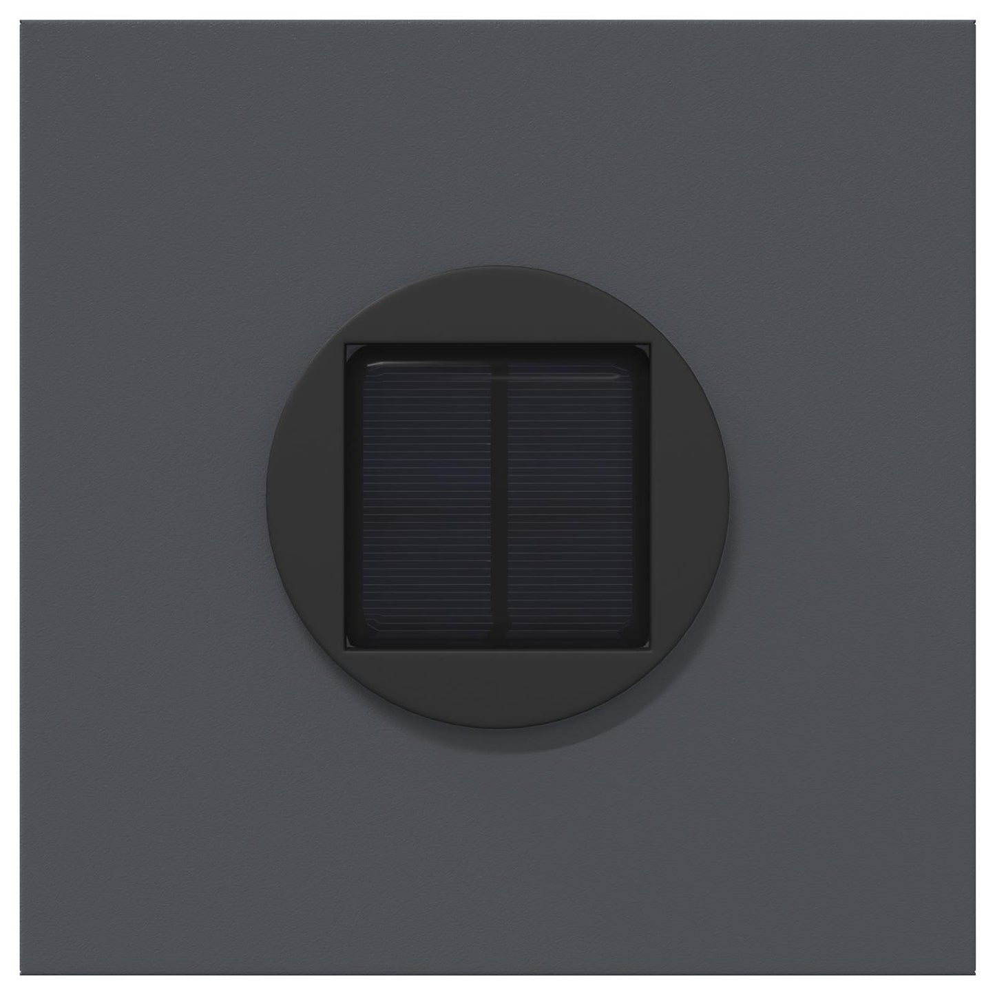 Solar LED Pad Licht 2 pcs Antraciet Koudgewalst staal is nu te koop bij PeponiXL, paradijselijk wonen!