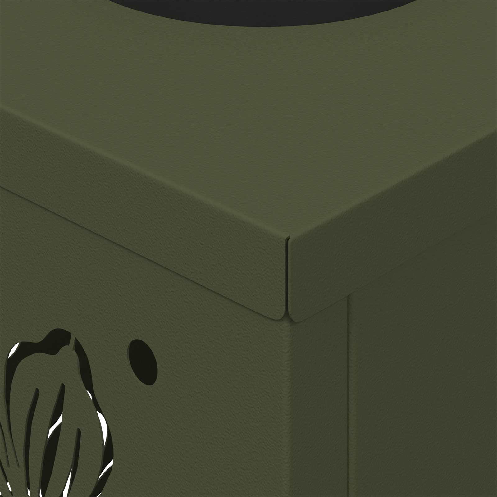 Solar LED Pad Licht 2 pcs Olijf Groen Koudgewalst staal is nu te koop bij PeponiXL, paradijselijk wonen!