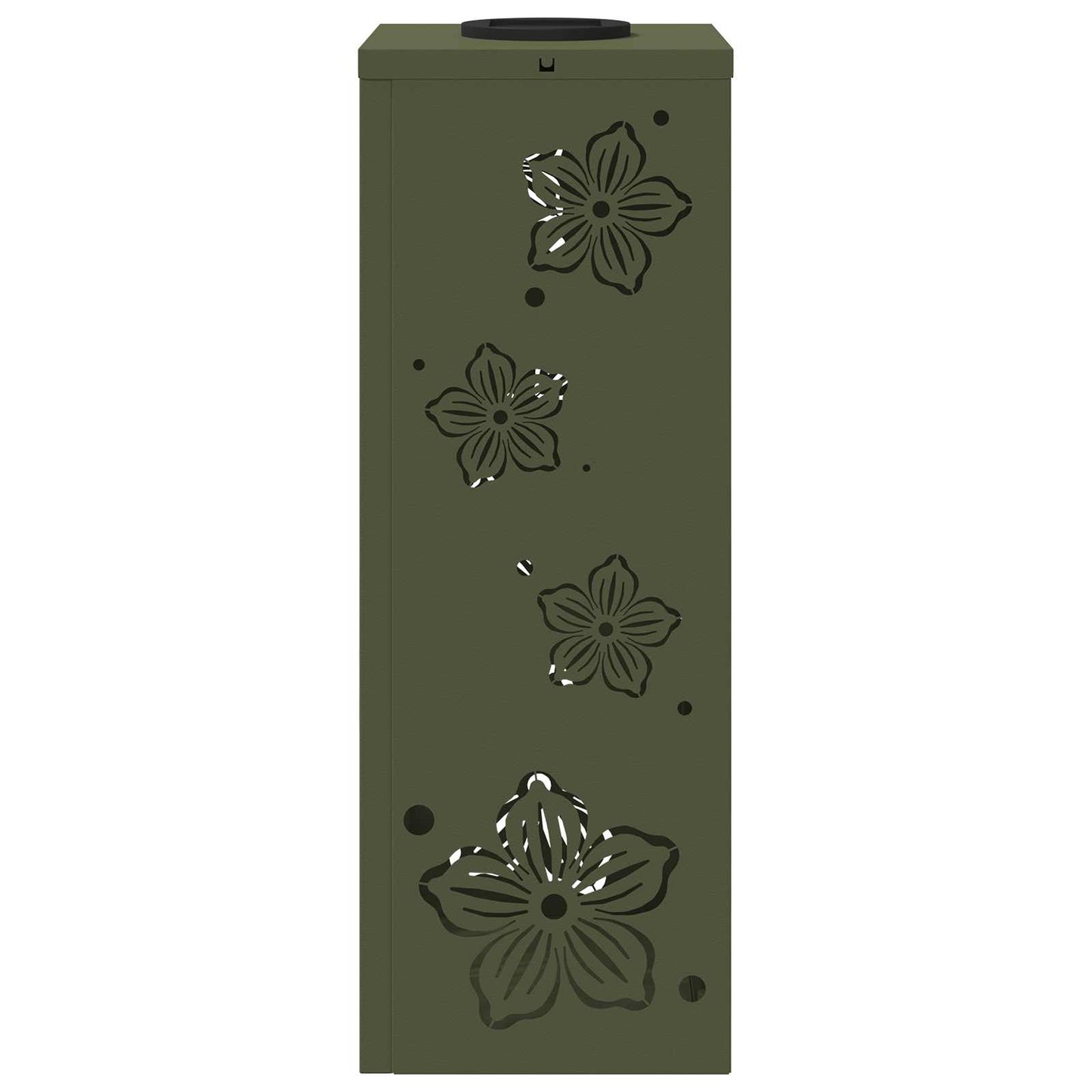 Solar LED Pad Licht 2 pcs Olijf Groen Koudgewalst staal is nu te koop bij PeponiXL, paradijselijk wonen!