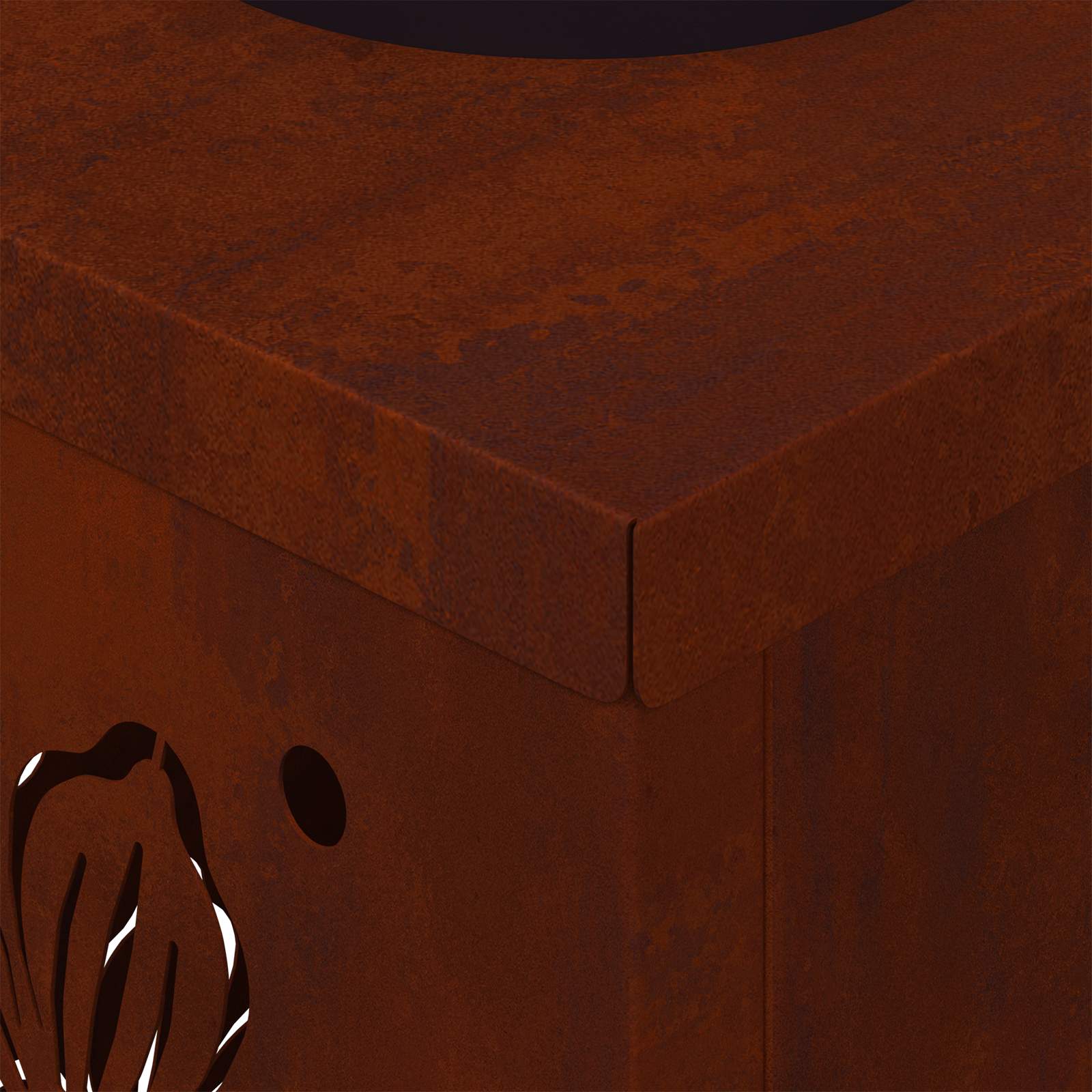 Solar LED Pad Licht 2 pcs Cortenstaal Cortenstaal is nu te koop bij PeponiXL, paradijselijk wonen!