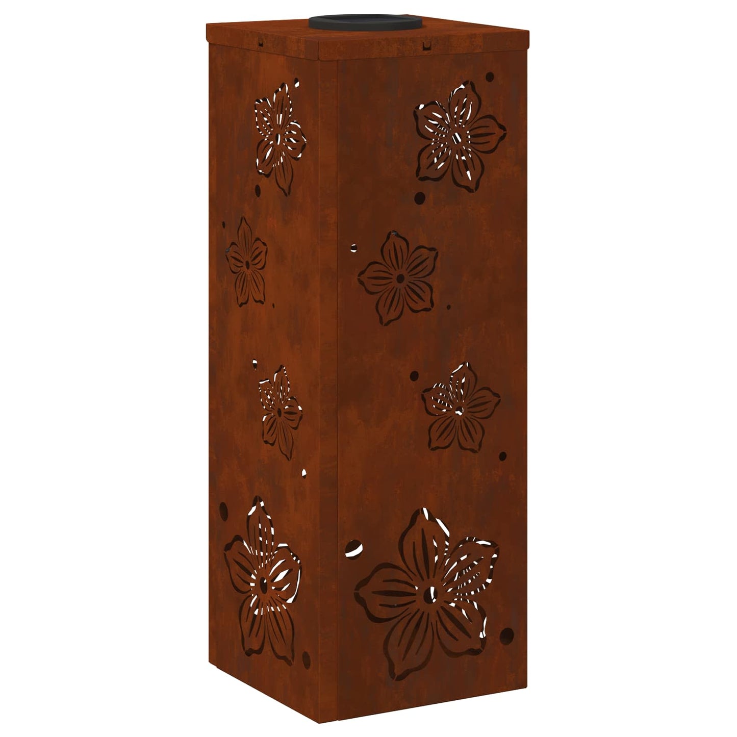 Solar LED Pad Licht 2 pcs Cortenstaal Cortenstaal is nu te koop bij PeponiXL, paradijselijk wonen!