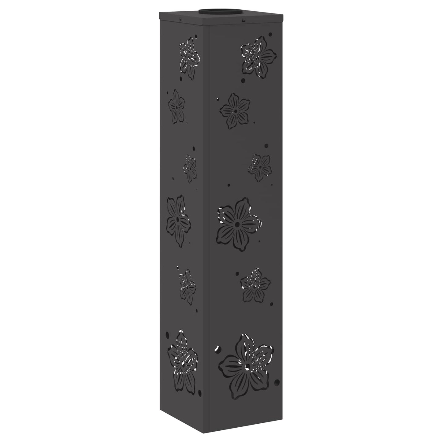 Solar LED Pad Licht 2 pcs Zwart Koudgewalst staal is nu te koop bij PeponiXL, paradijselijk wonen!