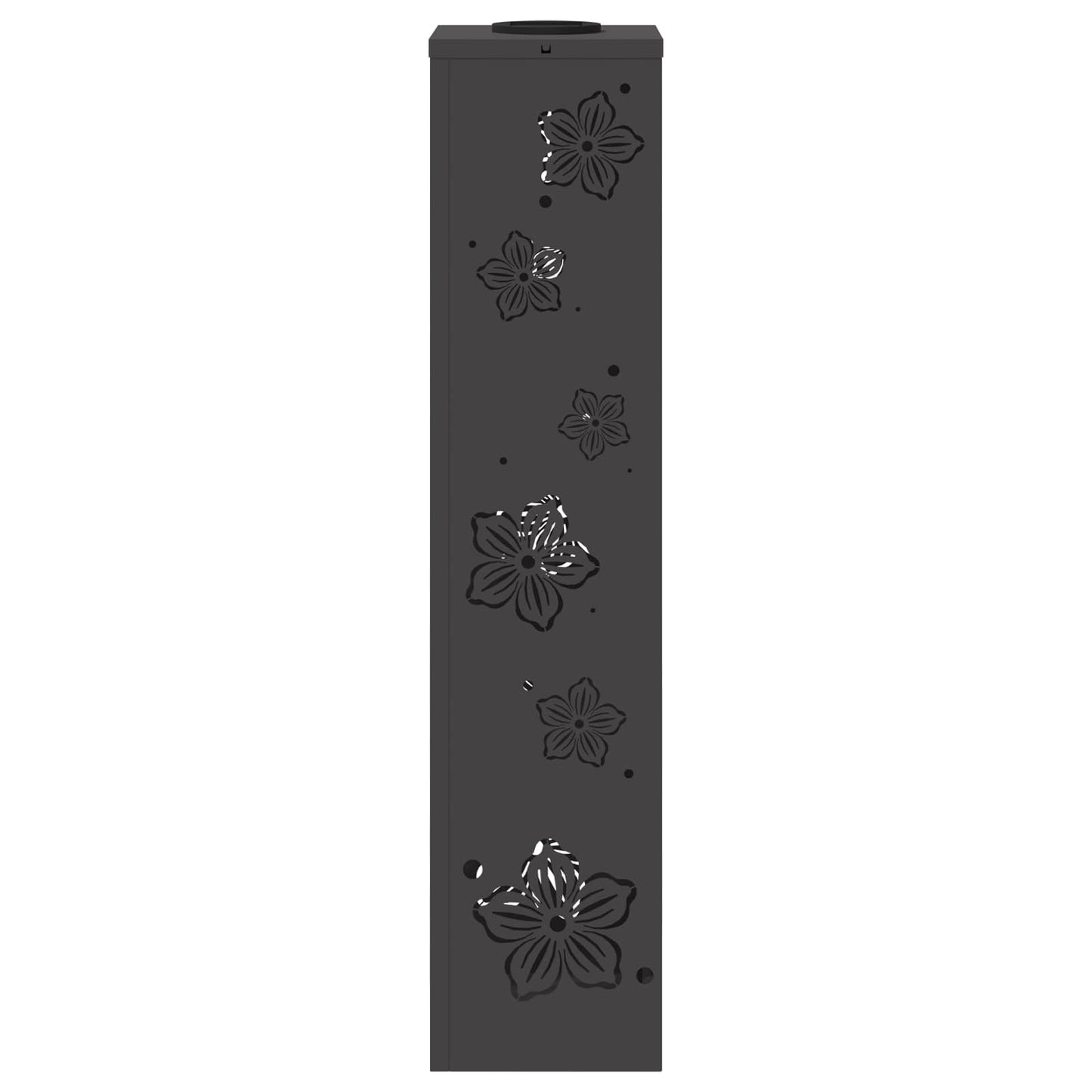 Solar LED Pad Licht 2 pcs Zwart Koudgewalst staal is nu te koop bij PeponiXL, paradijselijk wonen!