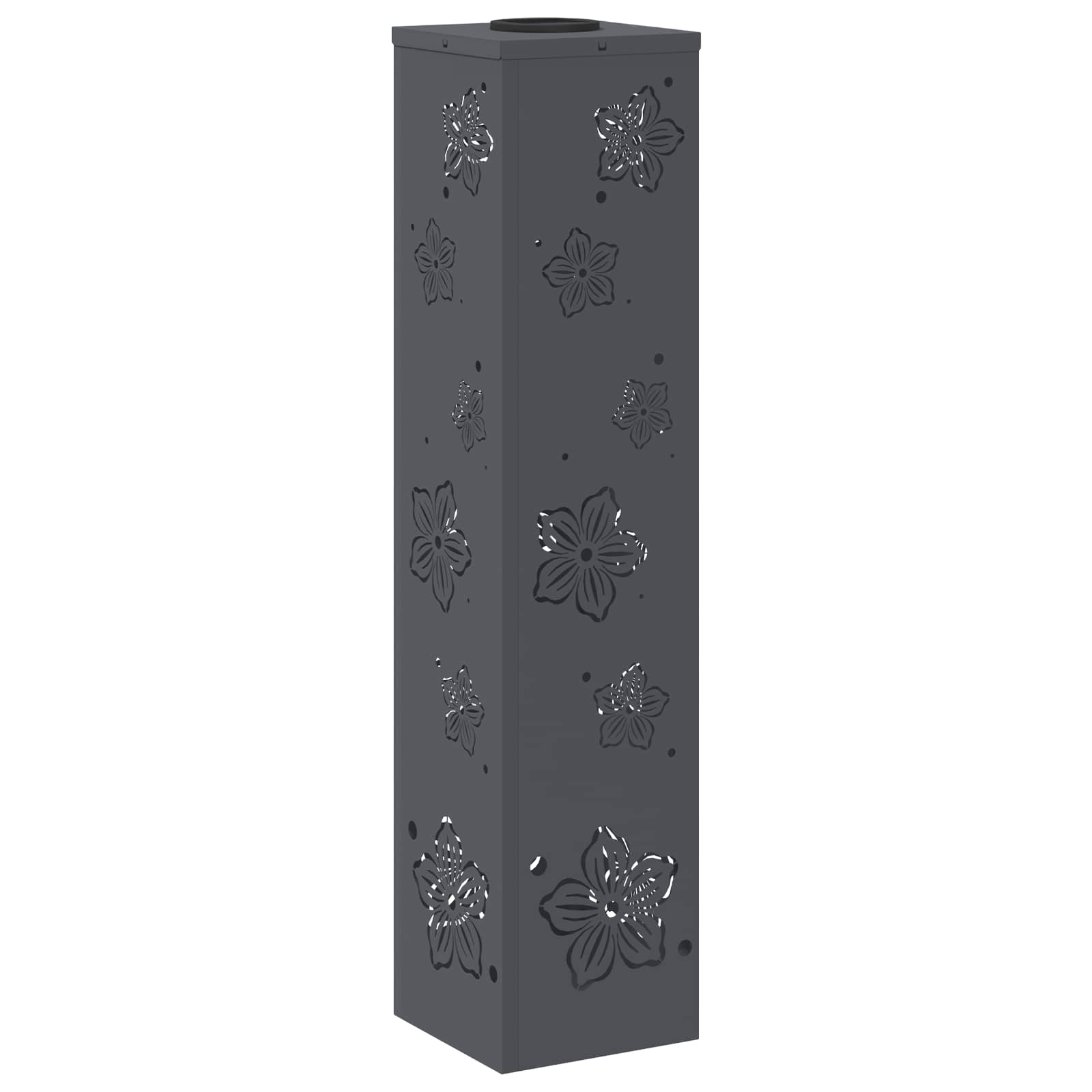 Solar LED Pad Licht 2 pcs Antraciet Koudgewalst staal is nu te koop bij PeponiXL, paradijselijk wonen!