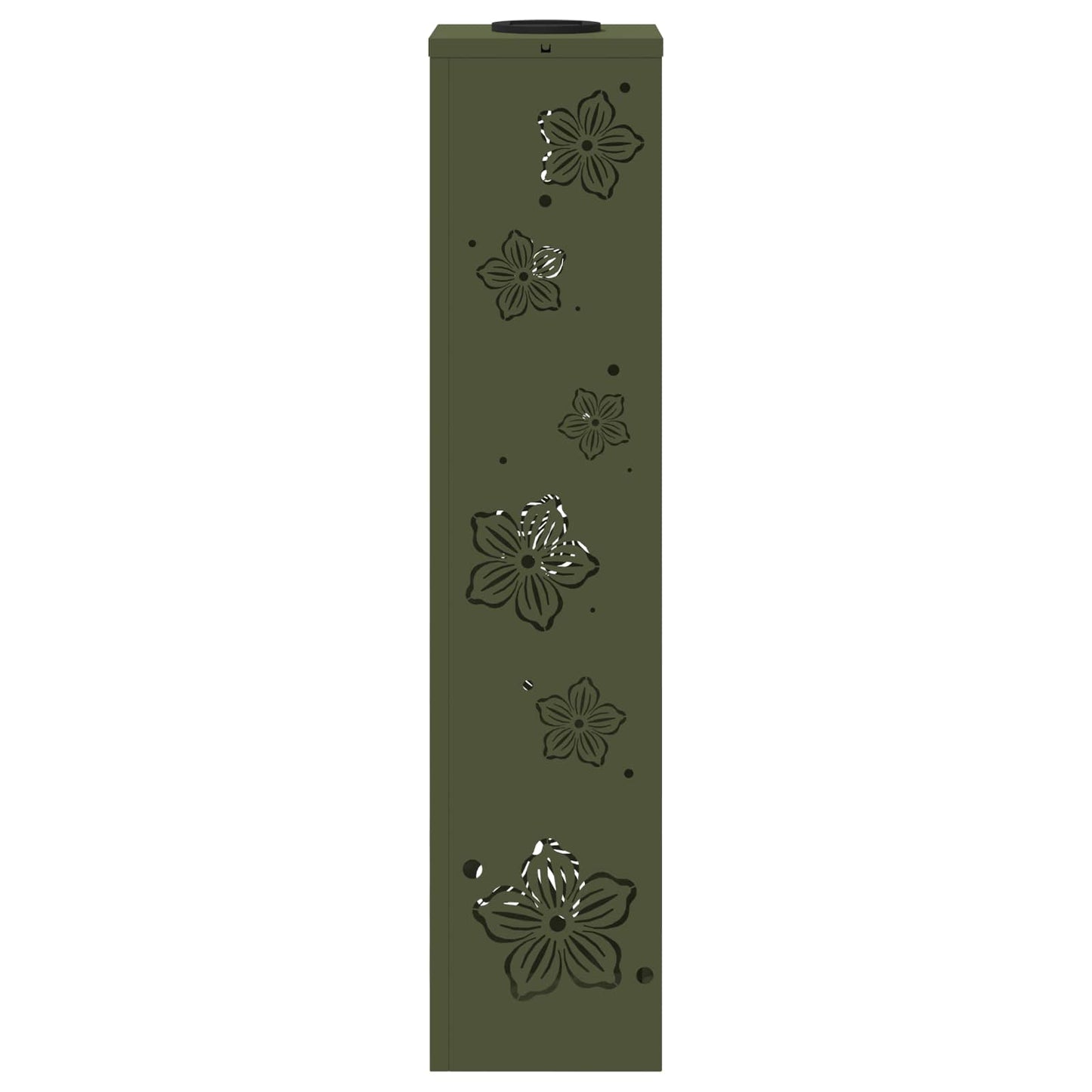 Solar LED Pad Licht 2 pcs Olijf Groen Koudgewalst staal is nu te koop bij PeponiXL, paradijselijk wonen!