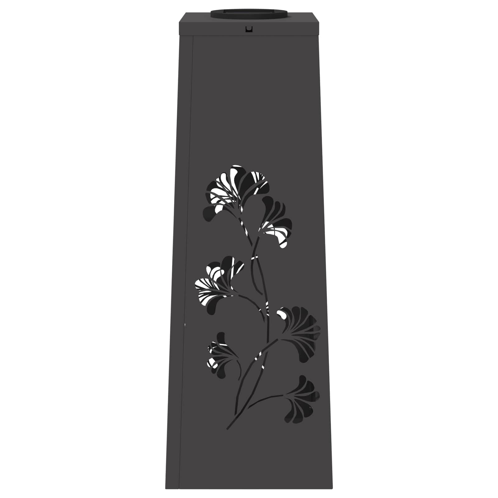 Solar LED Pad Licht 2 pcs Zwart Koudgewalst staal is nu te koop bij PeponiXL, paradijselijk wonen!