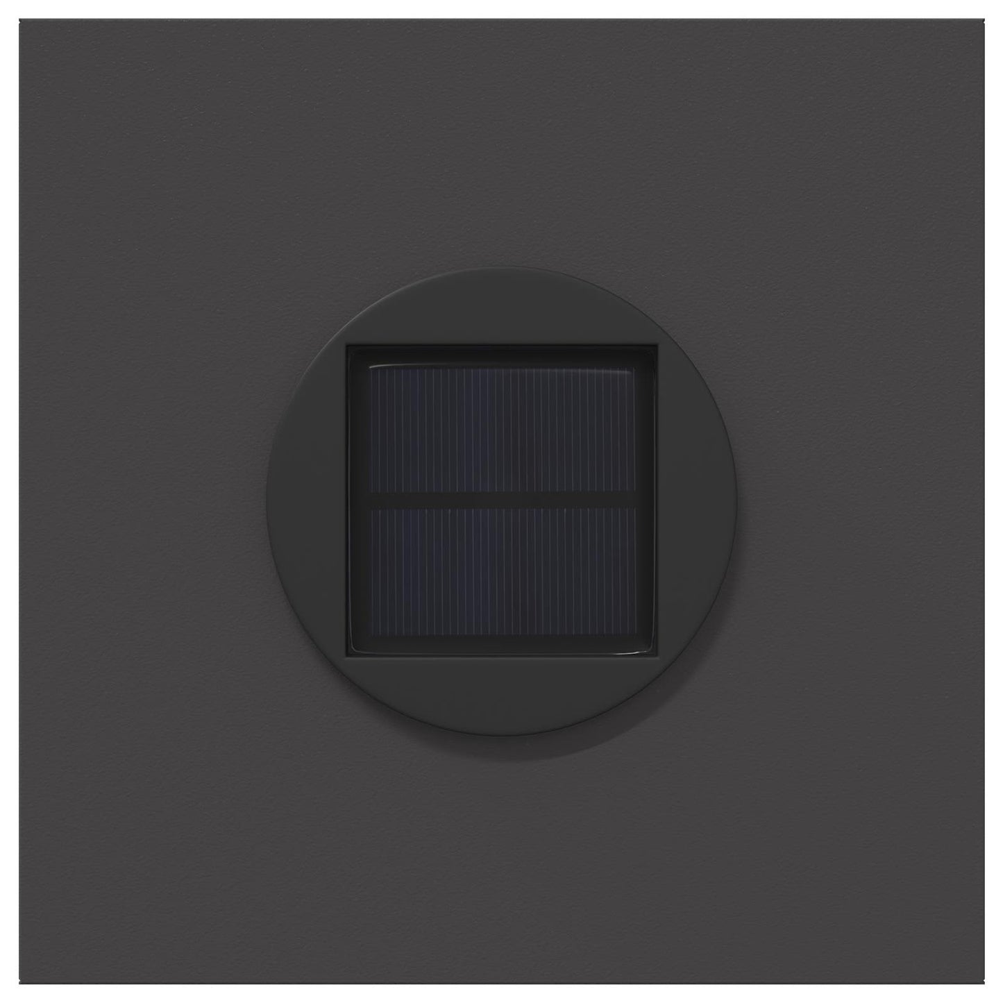 Solar LED Pad Licht 2 pcs Zwart Koudgewalst staal is nu te koop bij PeponiXL, paradijselijk wonen!
