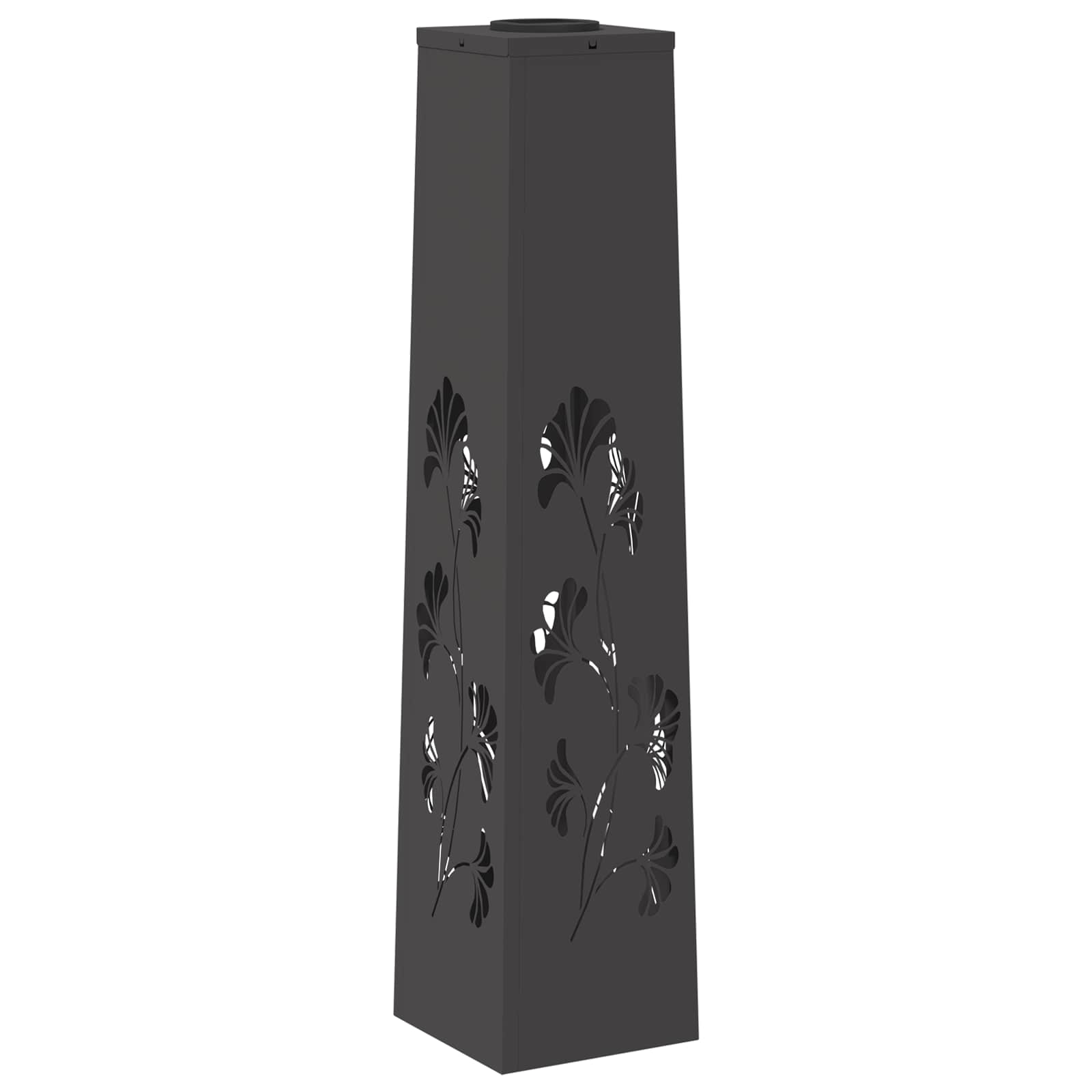 Solar LED Pad Licht 2 pcs Zwart Koudgewalst staal is nu te koop bij PeponiXL, paradijselijk wonen!