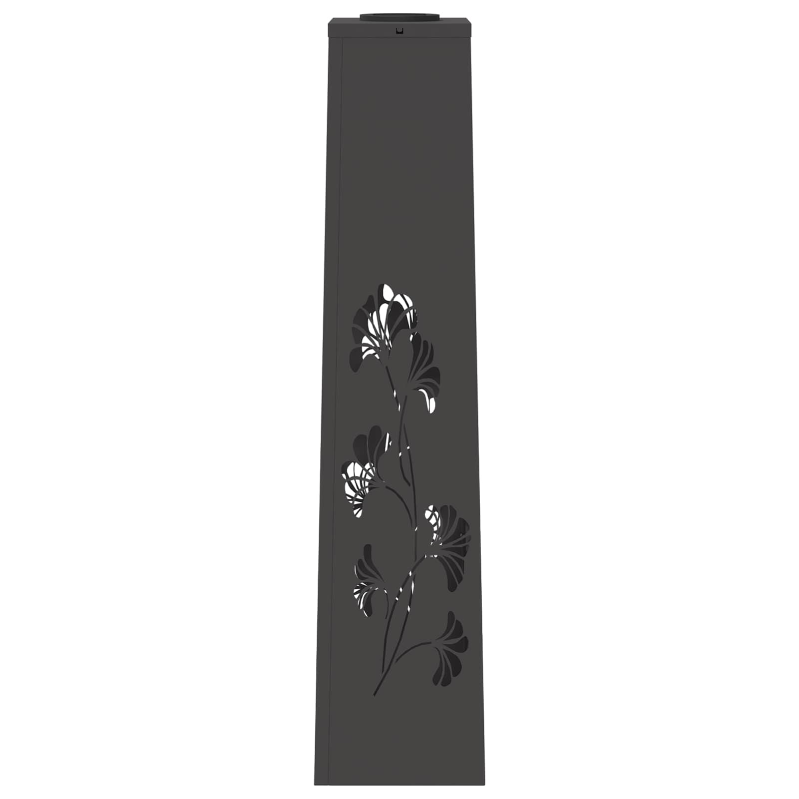 Solar LED Pad Licht 2 pcs Zwart Koudgewalst staal is nu te koop bij PeponiXL, paradijselijk wonen!