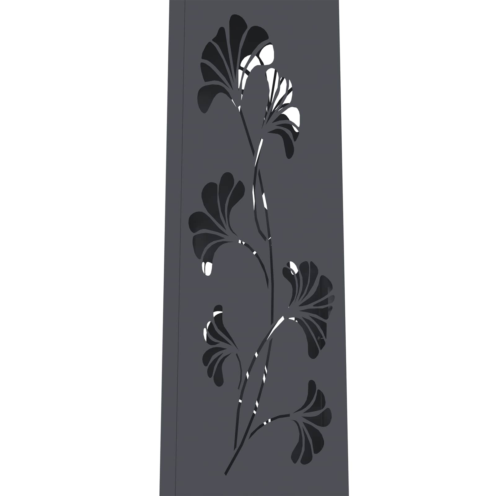 Solar LED Pad Licht 2 pcs Antraciet Koudgewalst staal is nu te koop bij PeponiXL, paradijselijk wonen!