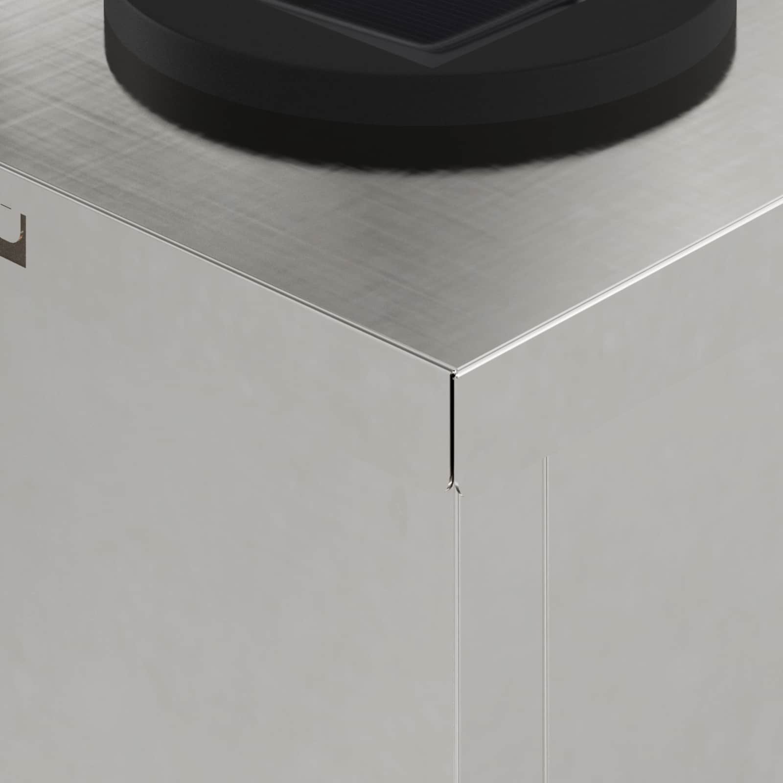 Solar LED Pad Licht 2 pcs Roestvrij staal Roestvrij staal is nu te koop bij PeponiXL, paradijselijk wonen!