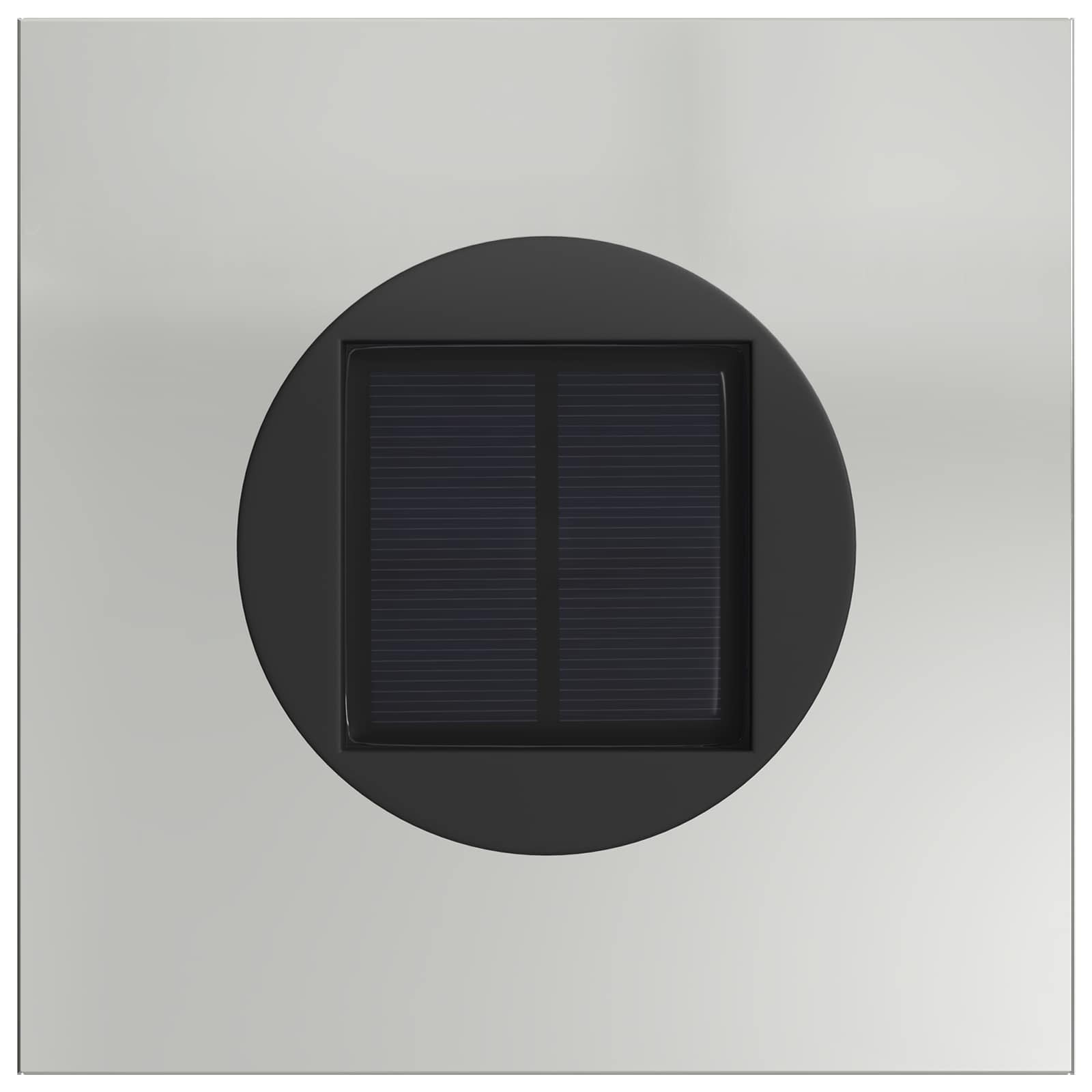 Solar LED Pad Licht 2 pcs Gegalvaniseerd Gegalvaniseerd is nu te koop bij PeponiXL, paradijselijk wonen!