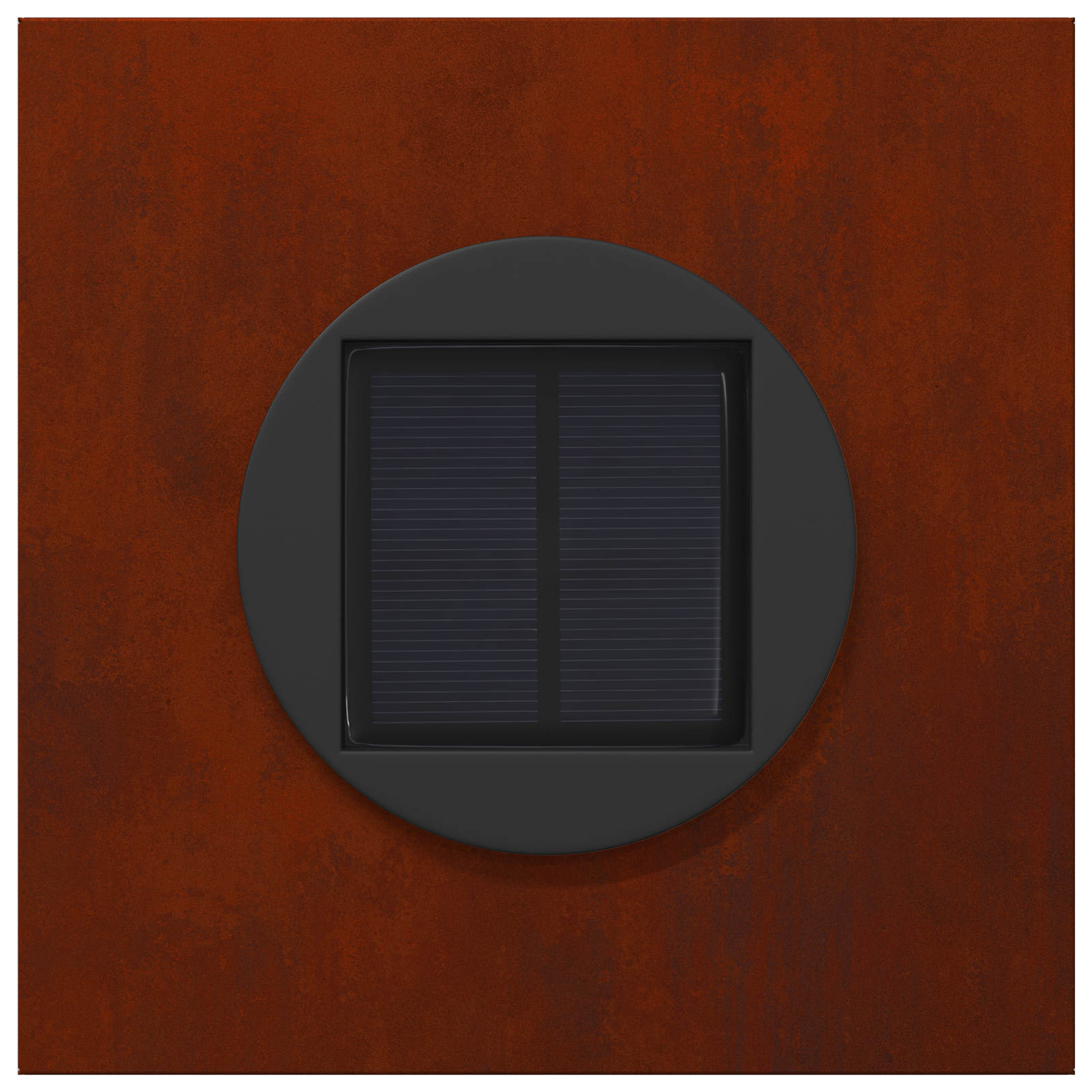 Solar LED Pad Licht 2 pcs Cortenstaal Cortenstaal is nu te koop bij PeponiXL, paradijselijk wonen!