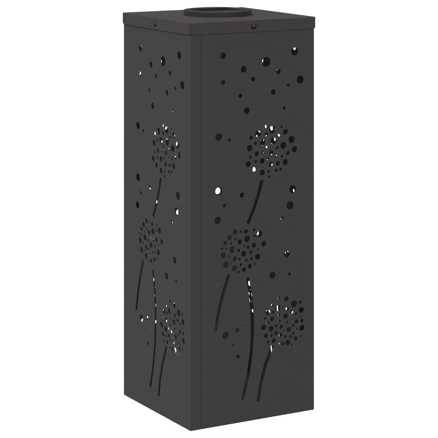 Solar LED Pad Licht 2 pcs Zwart Koudgewalst staal is nu te koop bij PeponiXL, paradijselijk wonen!