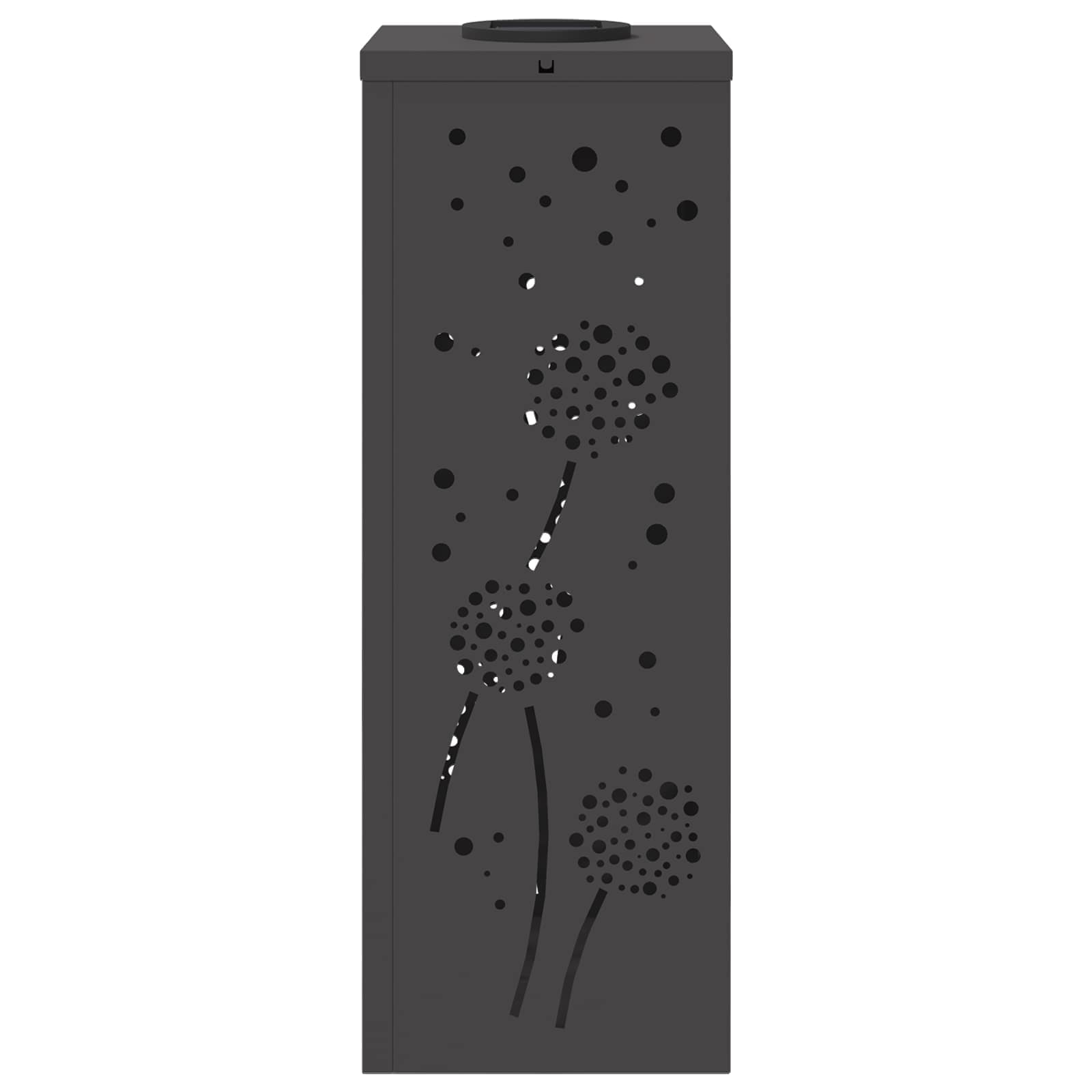 Solar LED Pad Licht 2 pcs Zwart Koudgewalst staal is nu te koop bij PeponiXL, paradijselijk wonen!