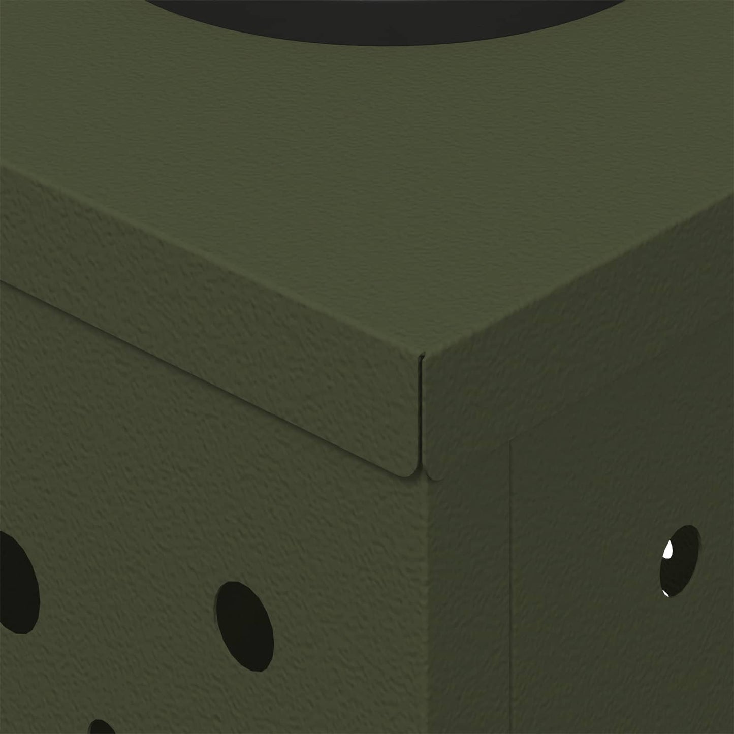 Solar LED Pad Licht 2 pcs Olijf Groen Koudgewalst staal is nu te koop bij PeponiXL, paradijselijk wonen!