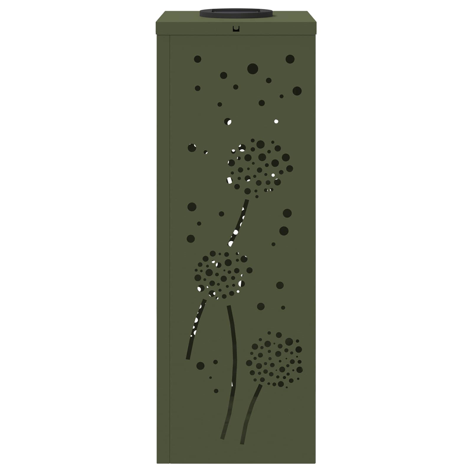 Solar LED Pad Licht 2 pcs Olijf Groen Koudgewalst staal is nu te koop bij PeponiXL, paradijselijk wonen!